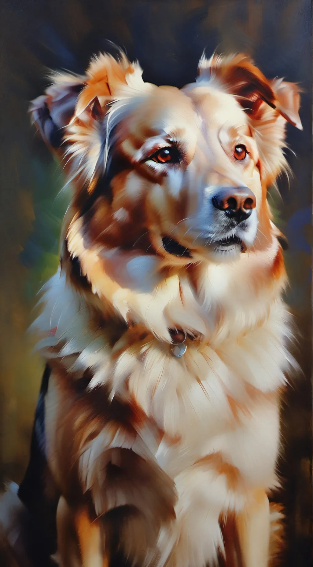 ai character: Пёсик🦮 background