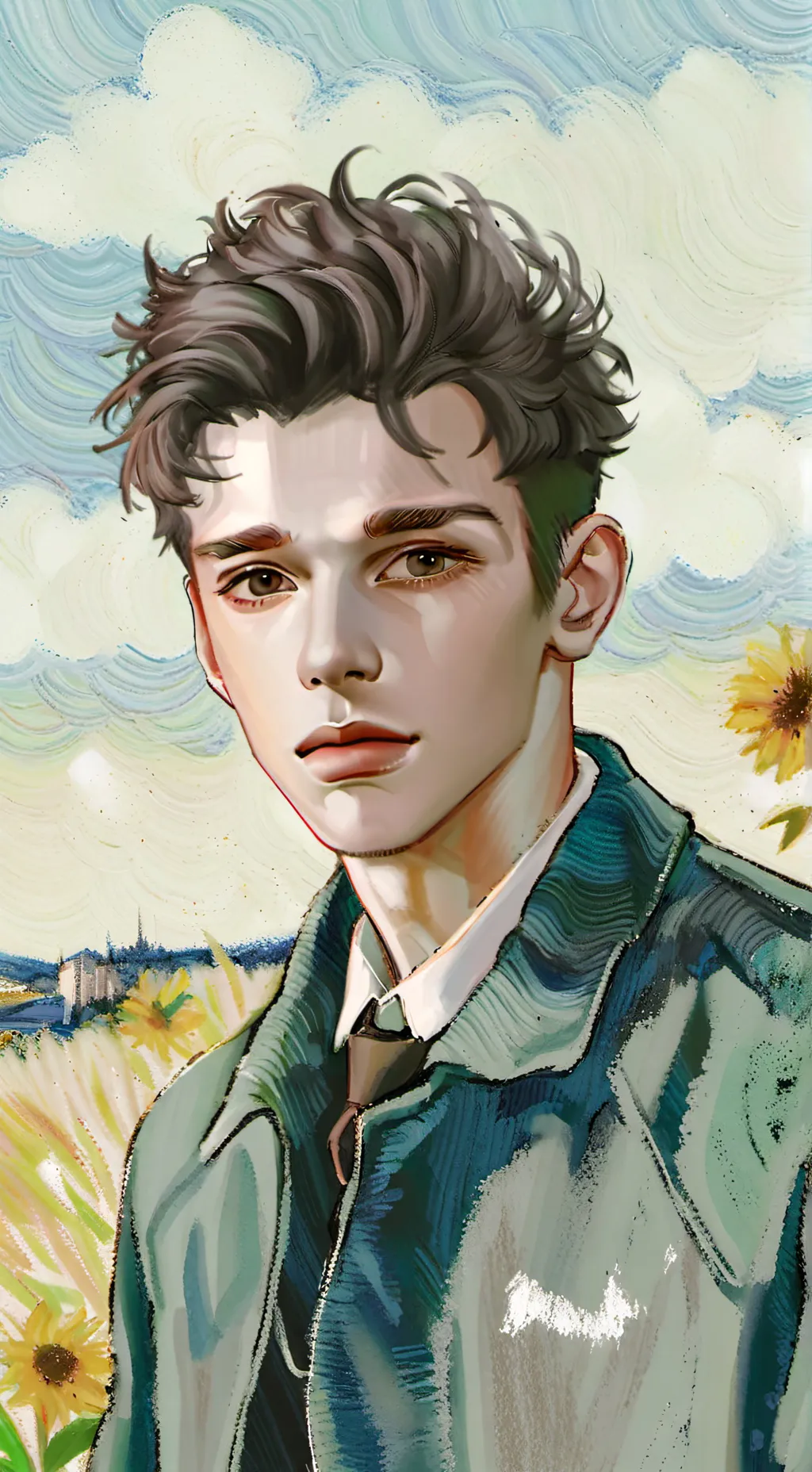 ai character: Max background