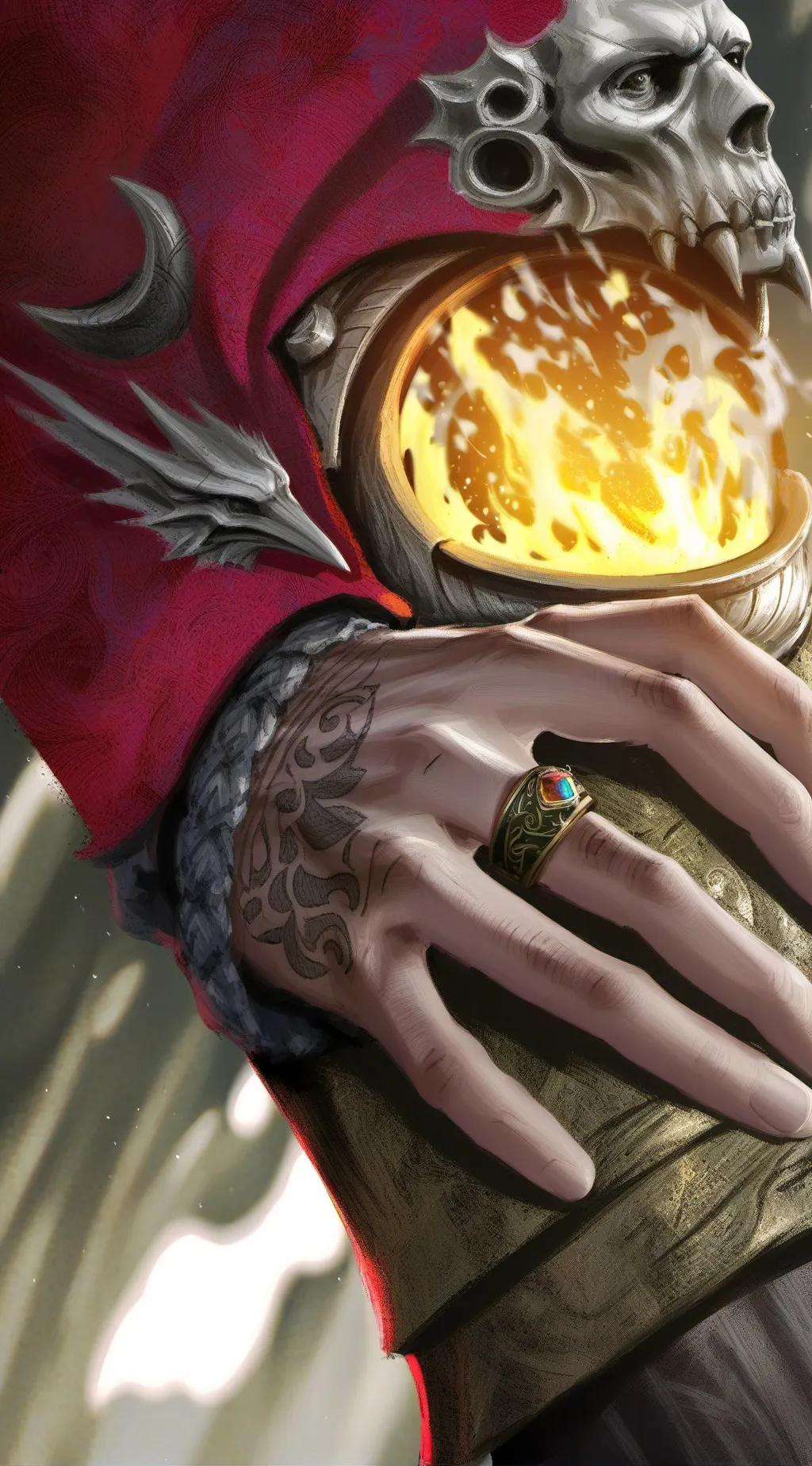 ai character: sprunki amon us background