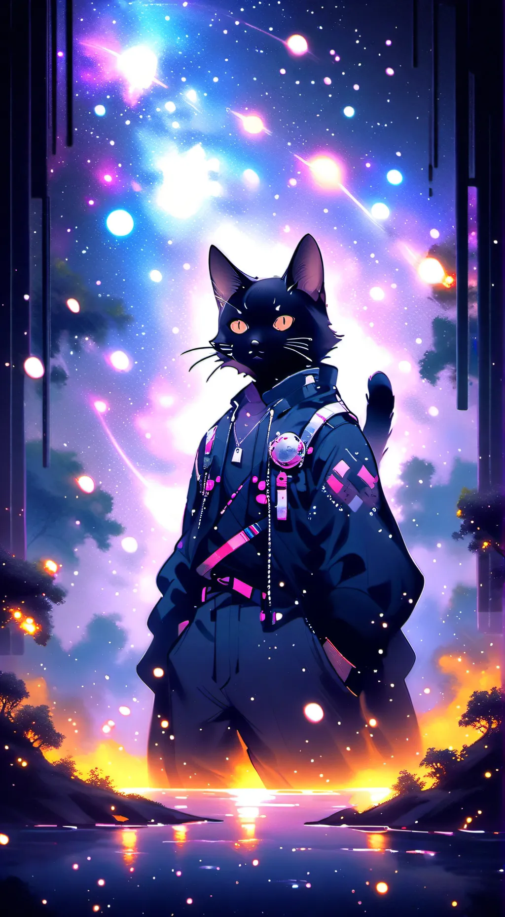 ai character: ✨Nezuco y Zenitzu✨ background