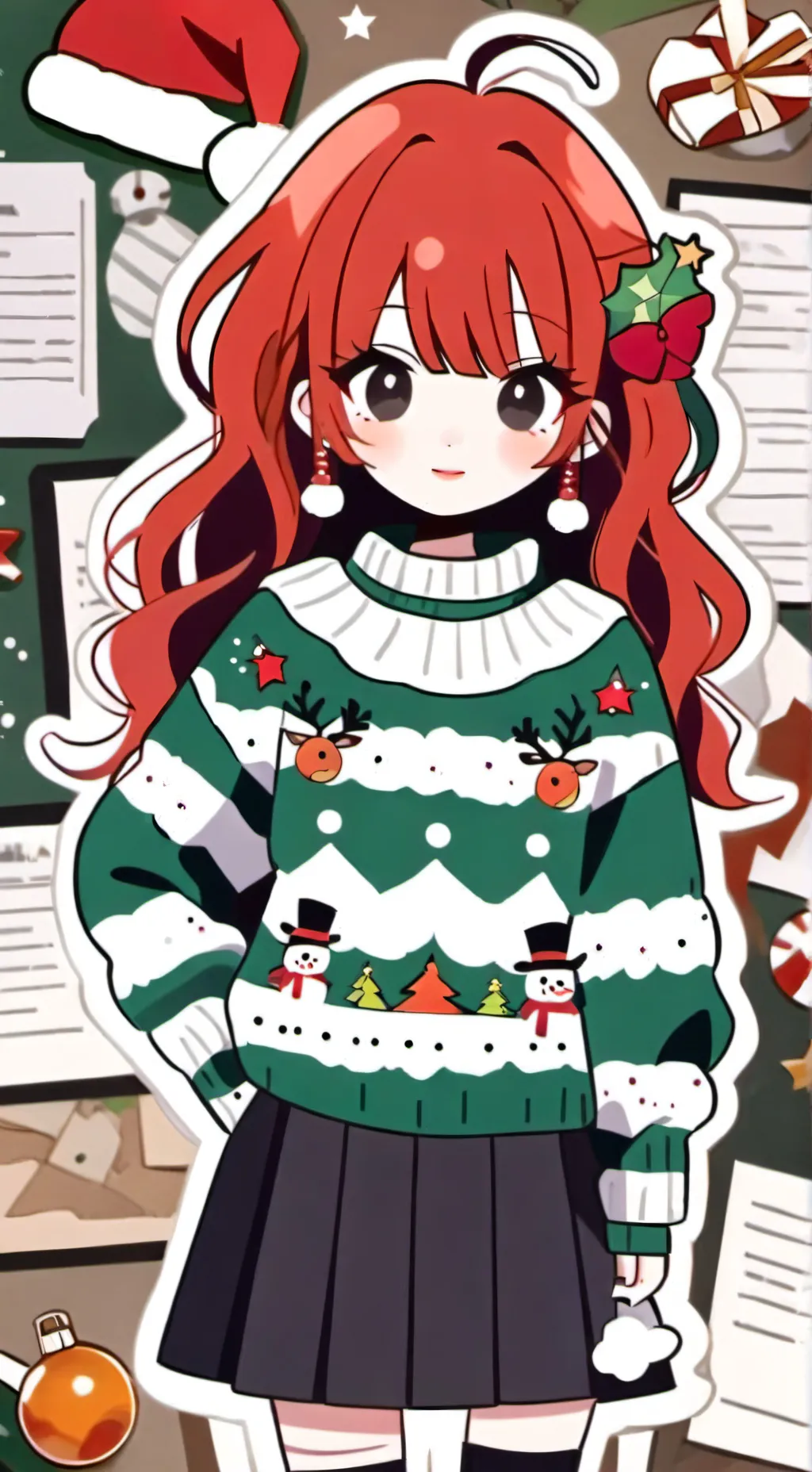 ai character: Bobette x ginger! background