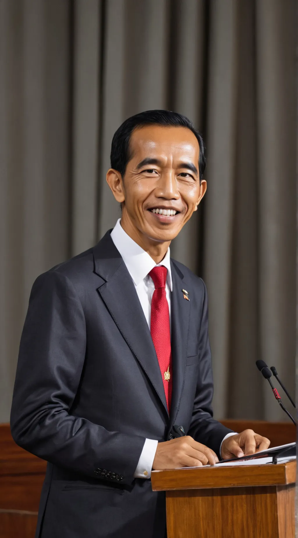 ai character: joko widodo background