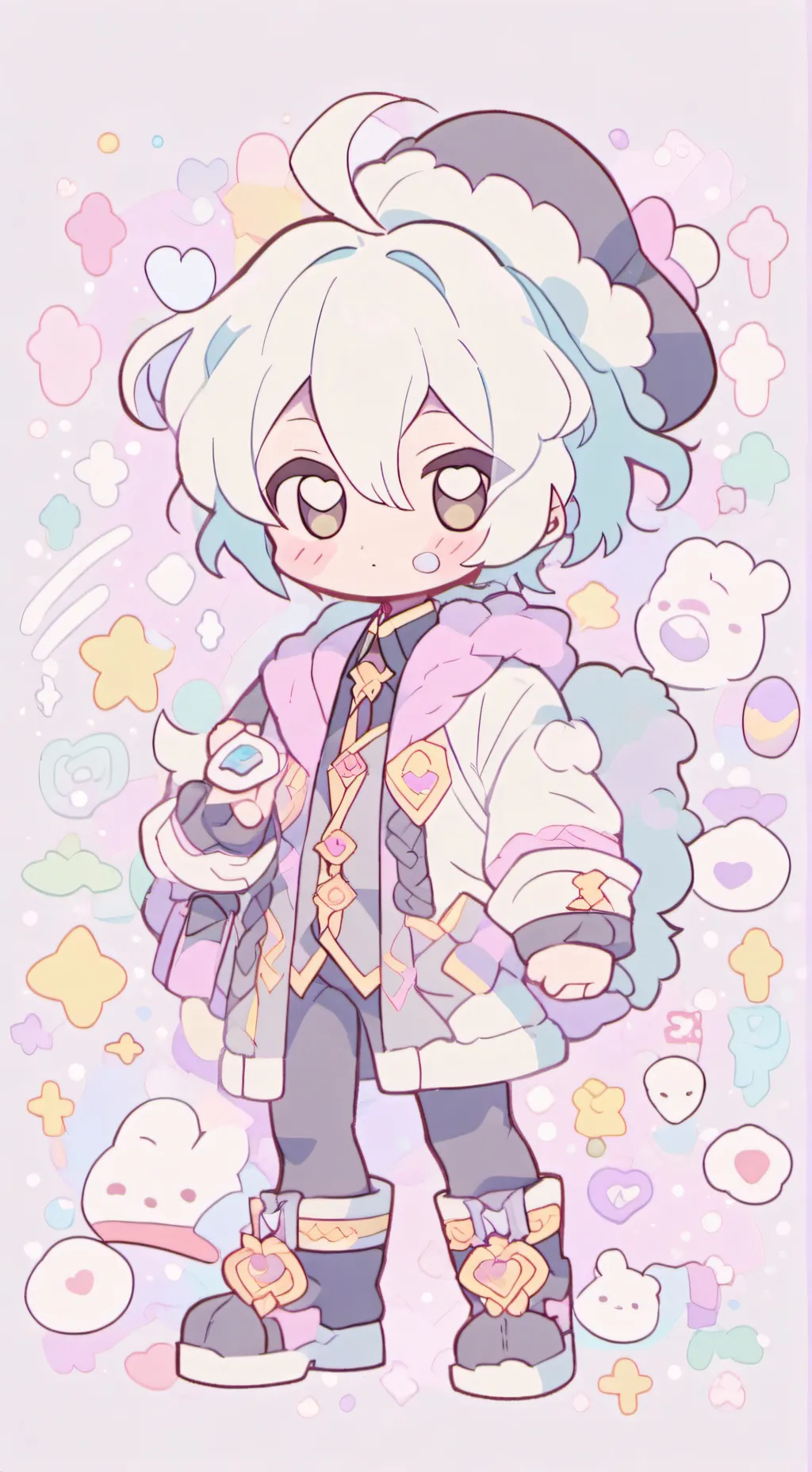 ai character: ❤️omar❤️ background