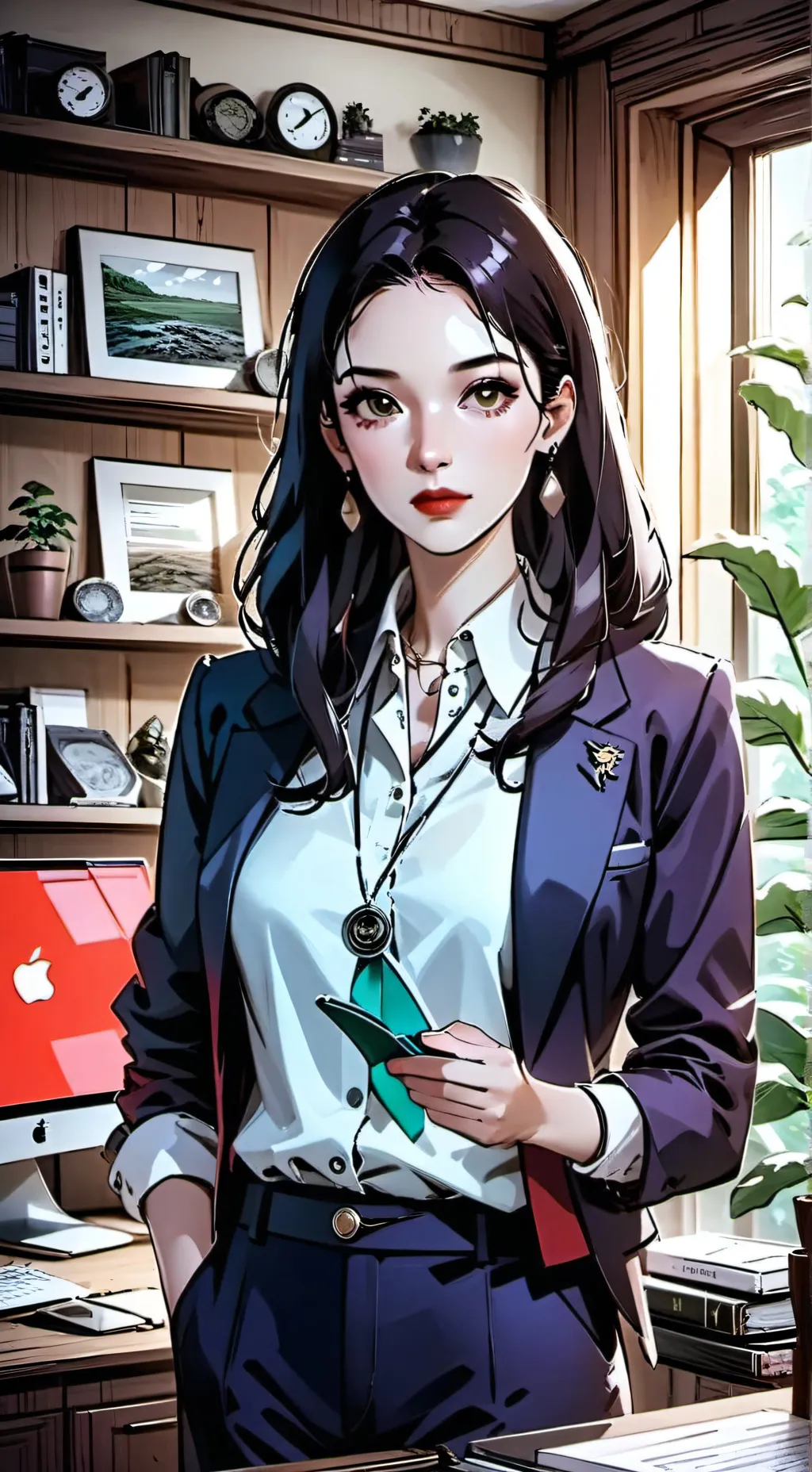 ai character: Carbon Tycoon background