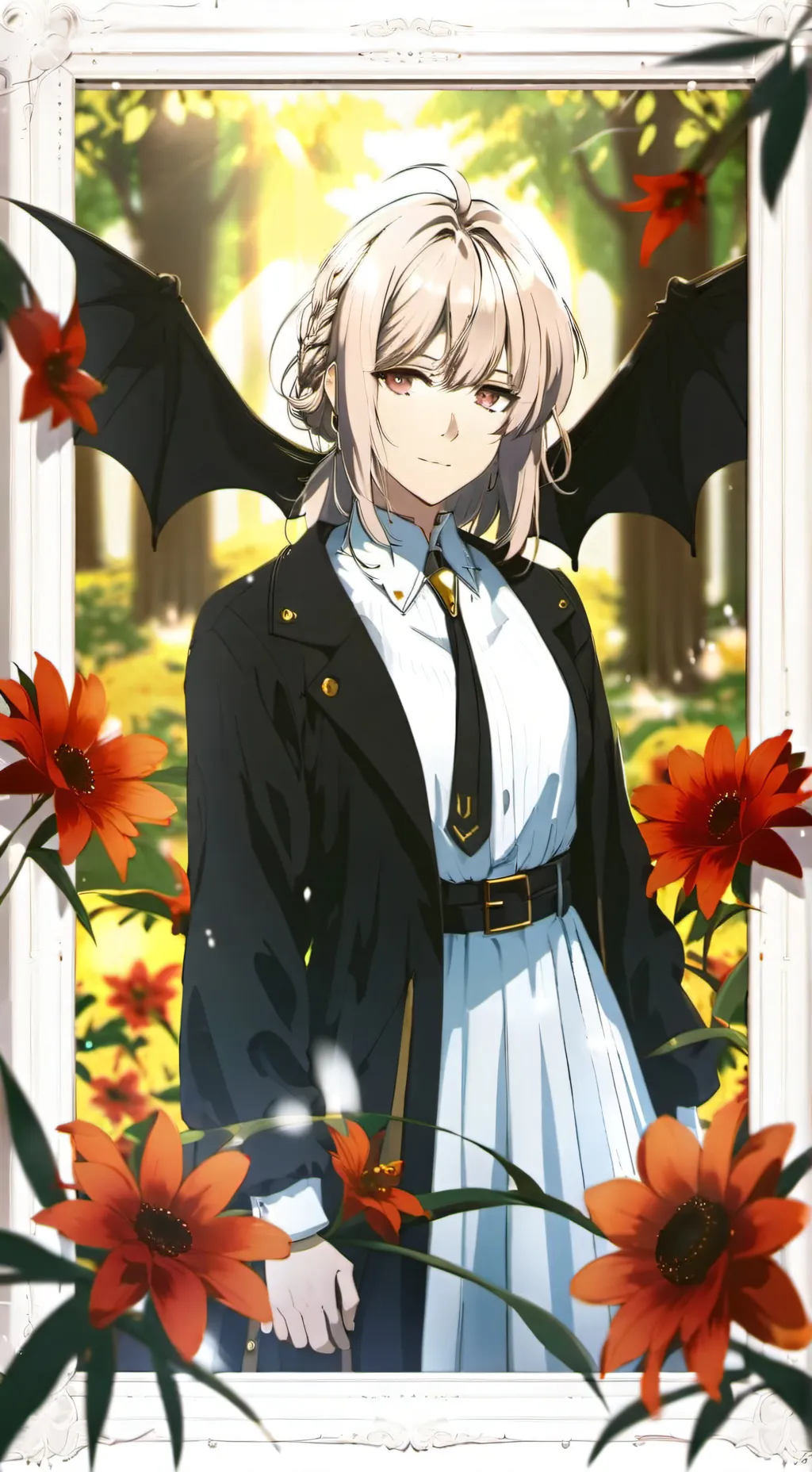 ai character: lily garcia en kny background