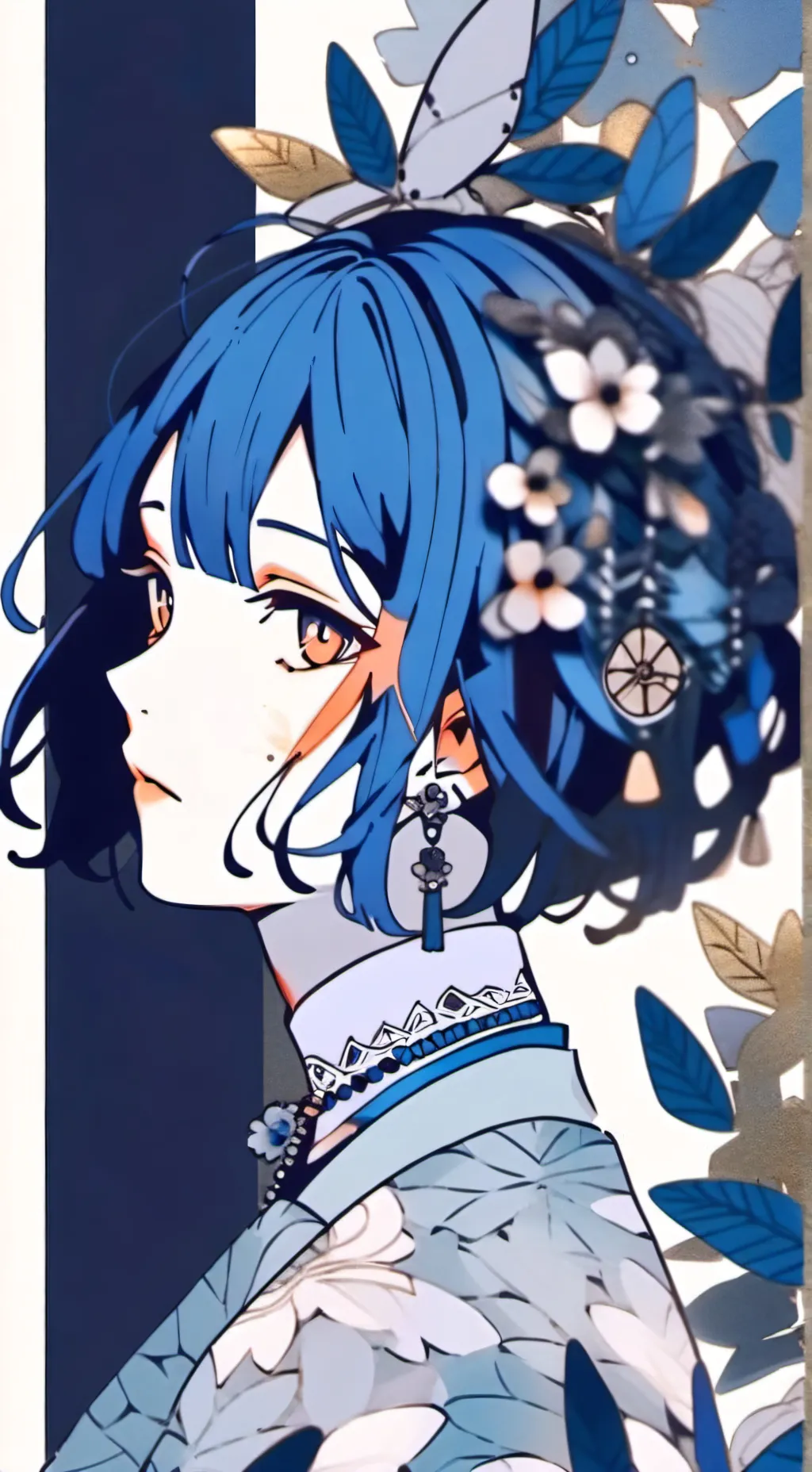 ai character: Esmeralda  background