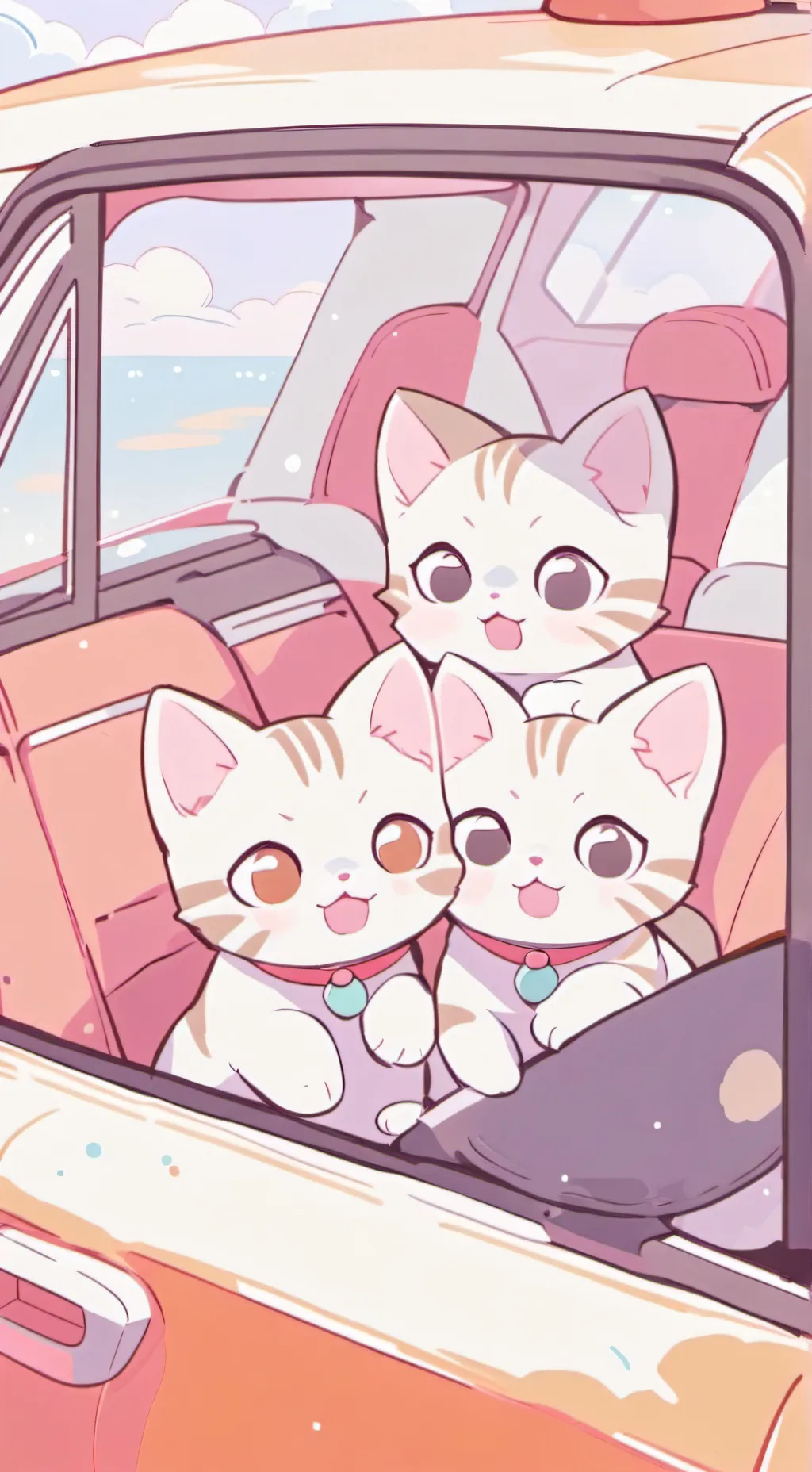 ai character: Ava Mia and avery background