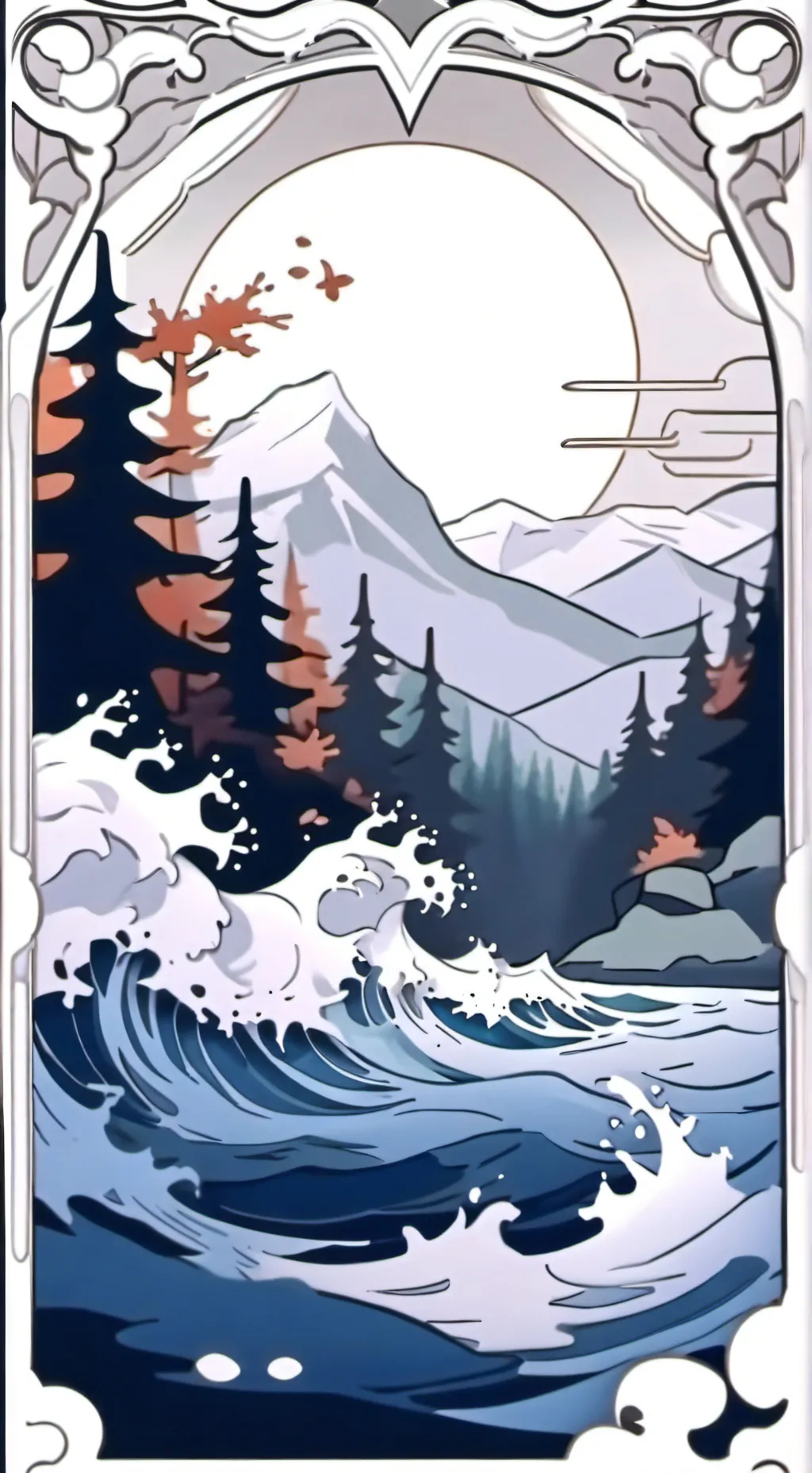 ai character: fruta rocket background