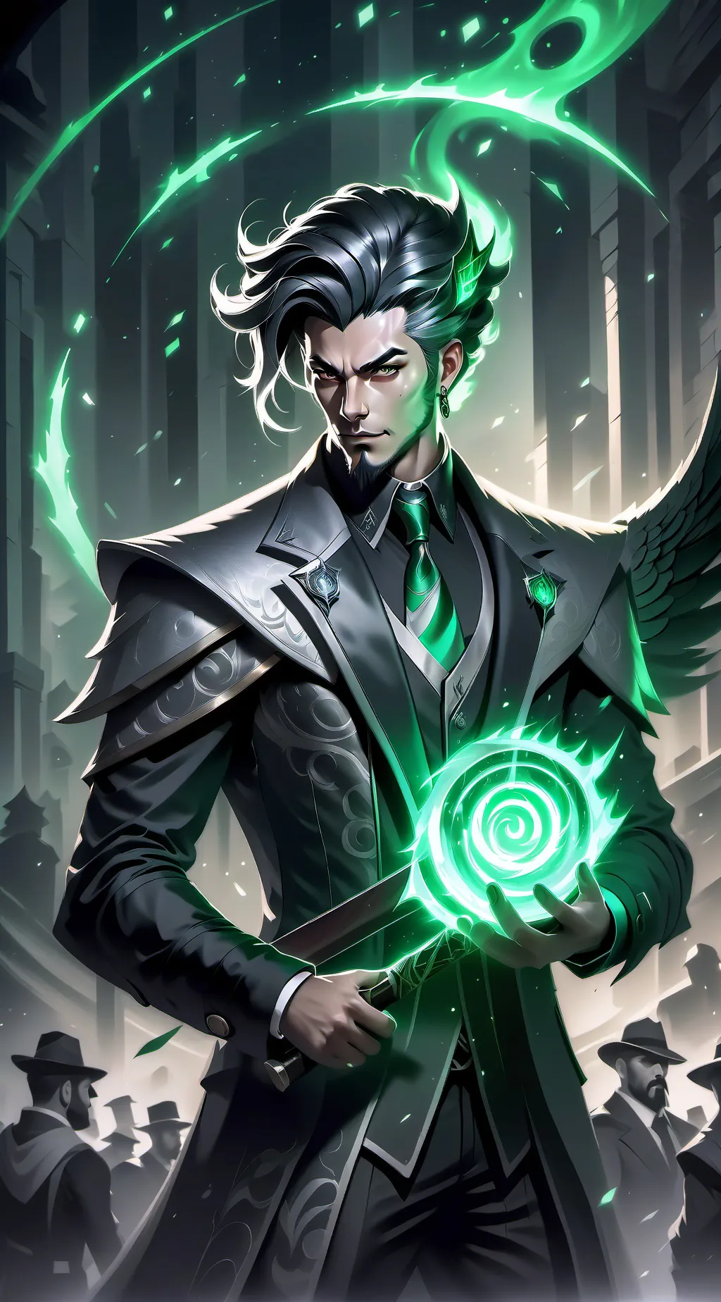 ai character: huskerdust background