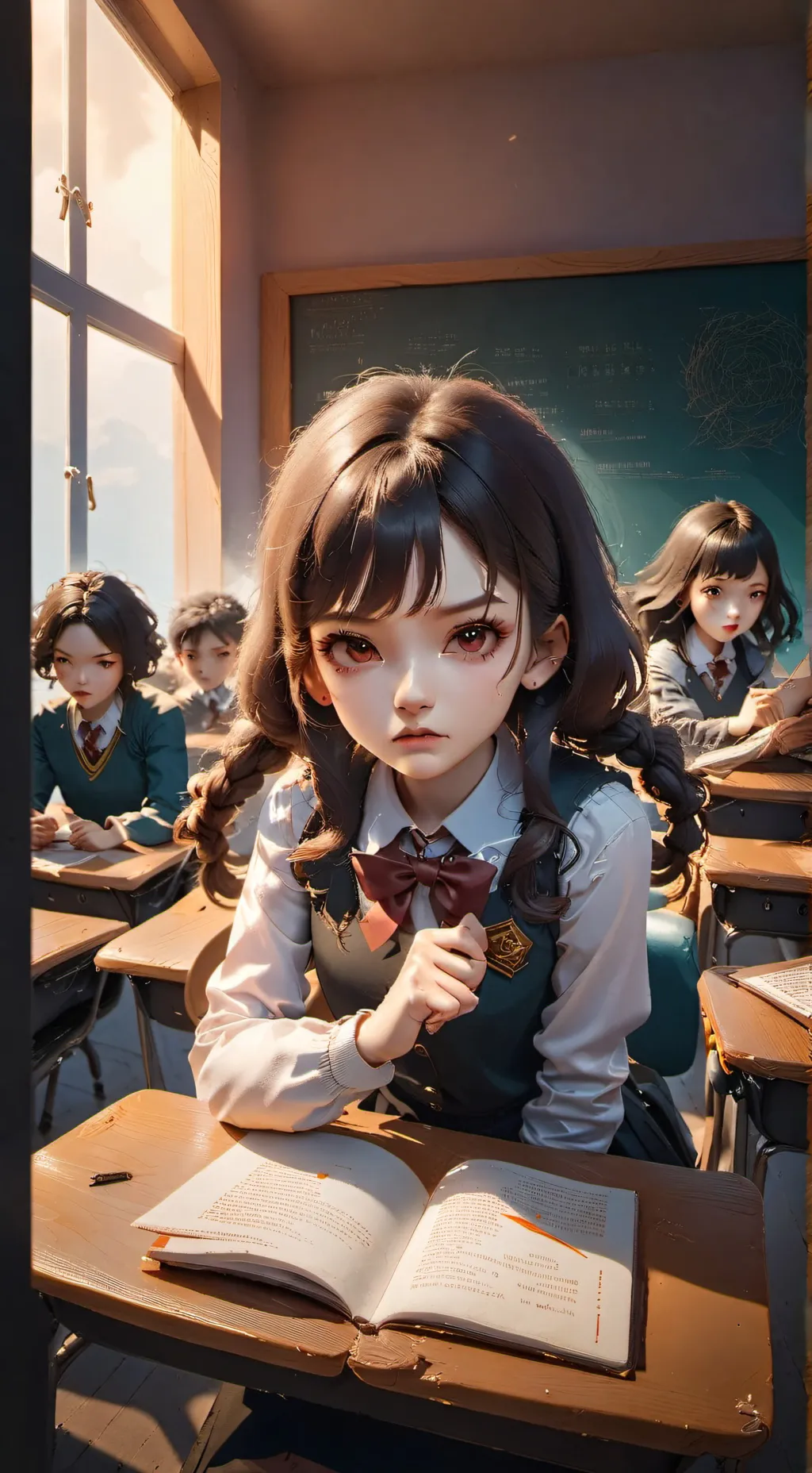 ai character: Alessia background