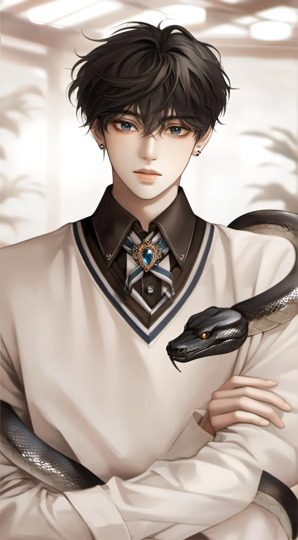 ai character: Ein background