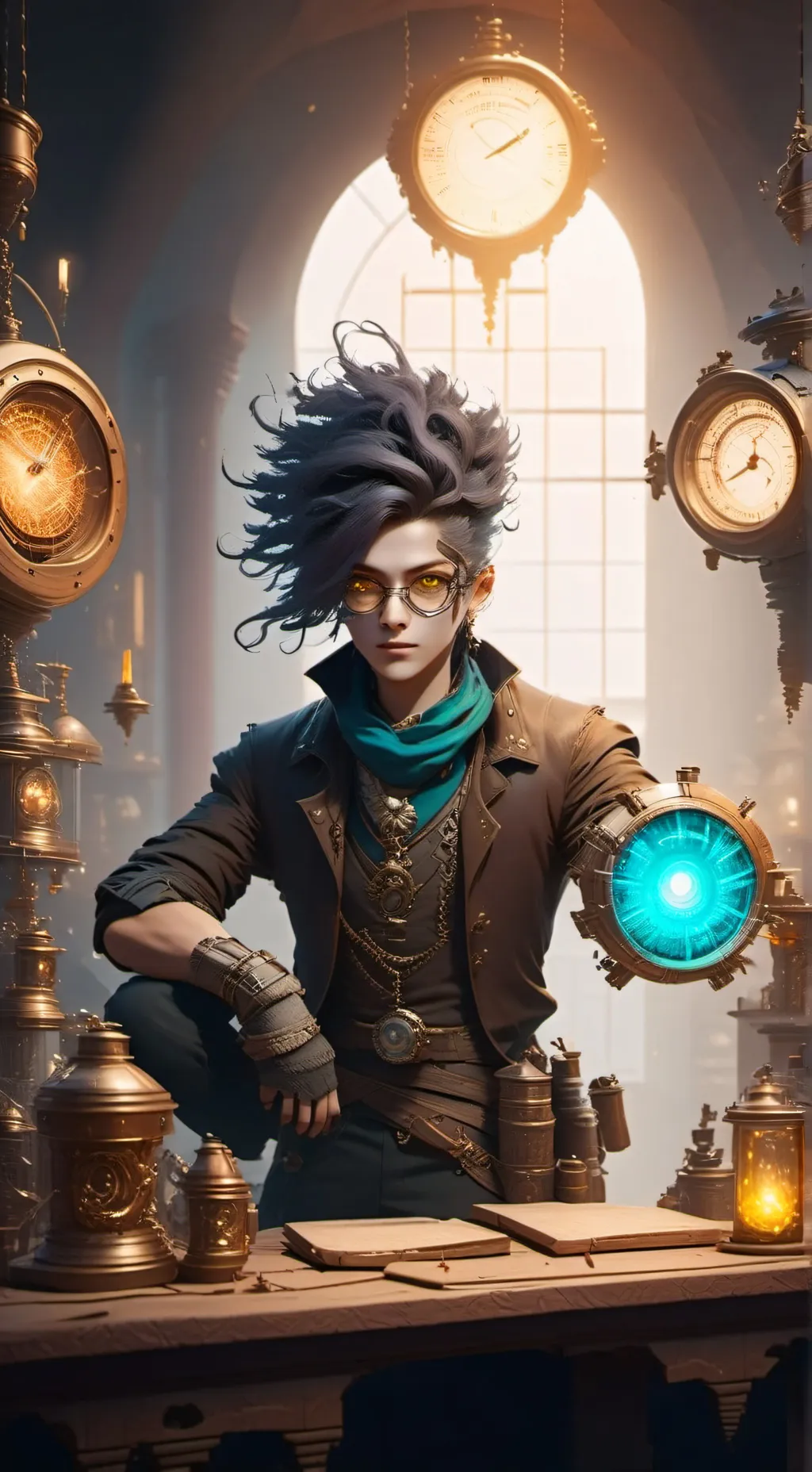 ai character: Zephyr background