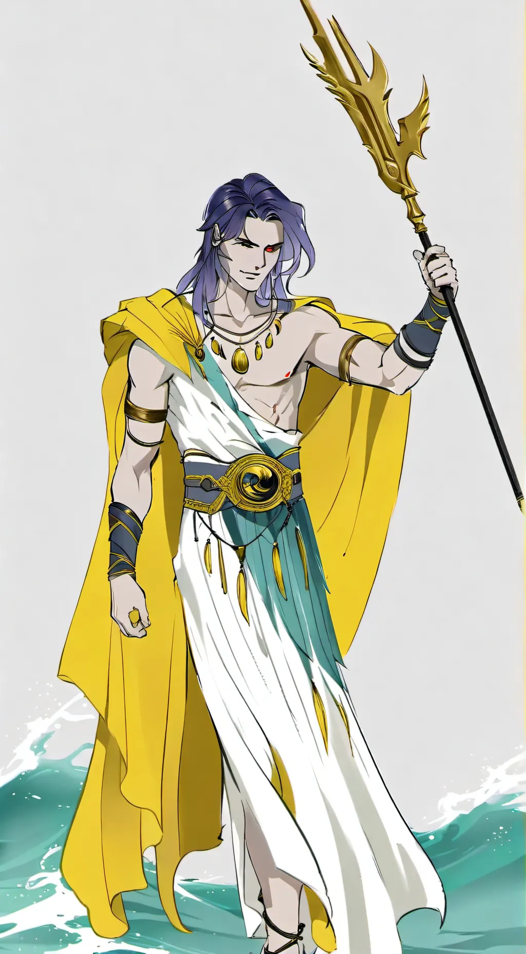 ai character: demon von  background