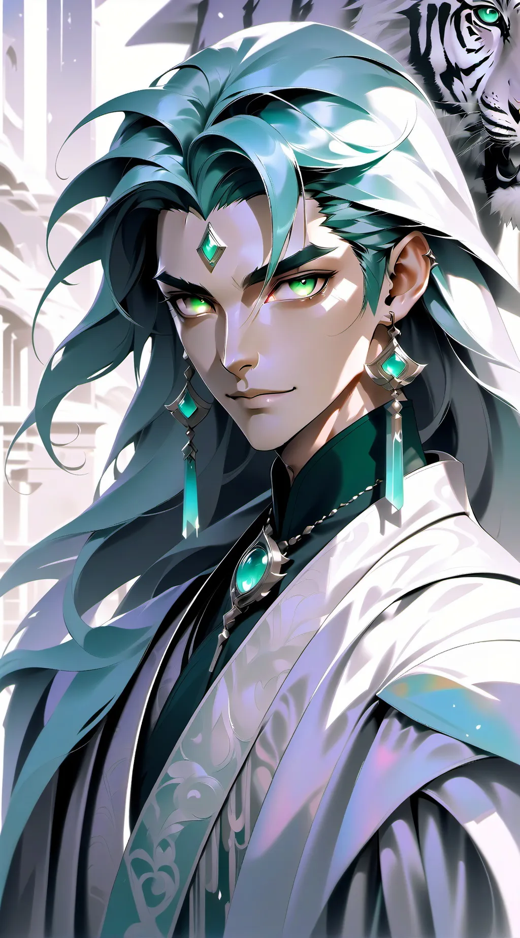 ai character: Hh background