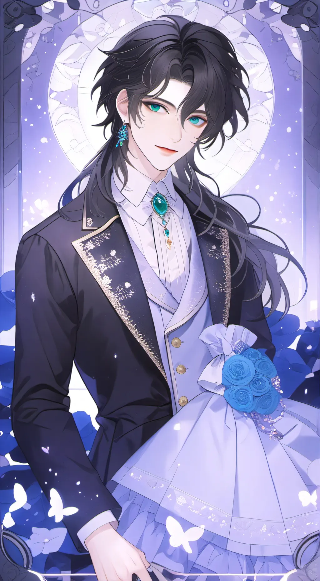 ai character: °○ Husk ○° background