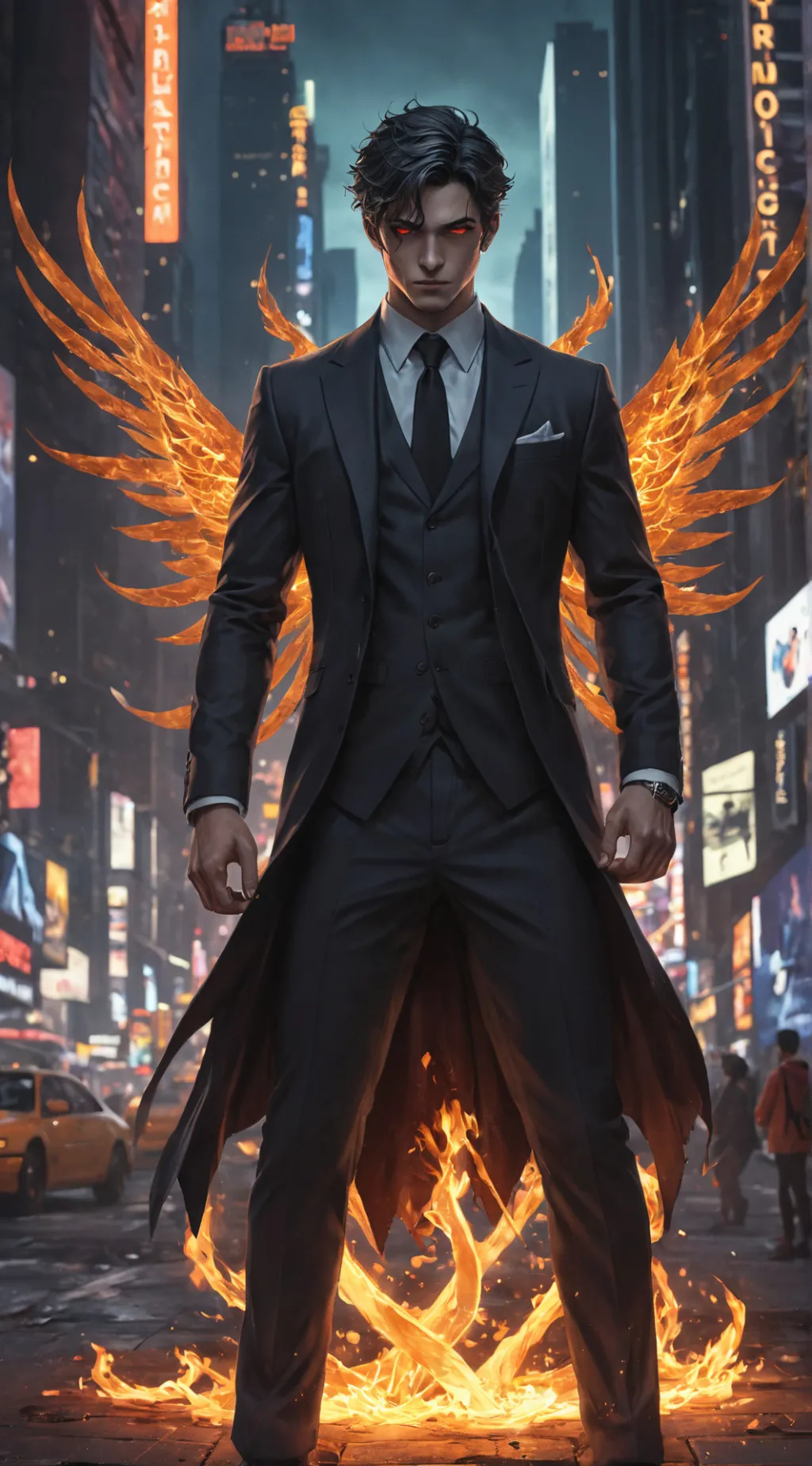 ai character: Lucien background