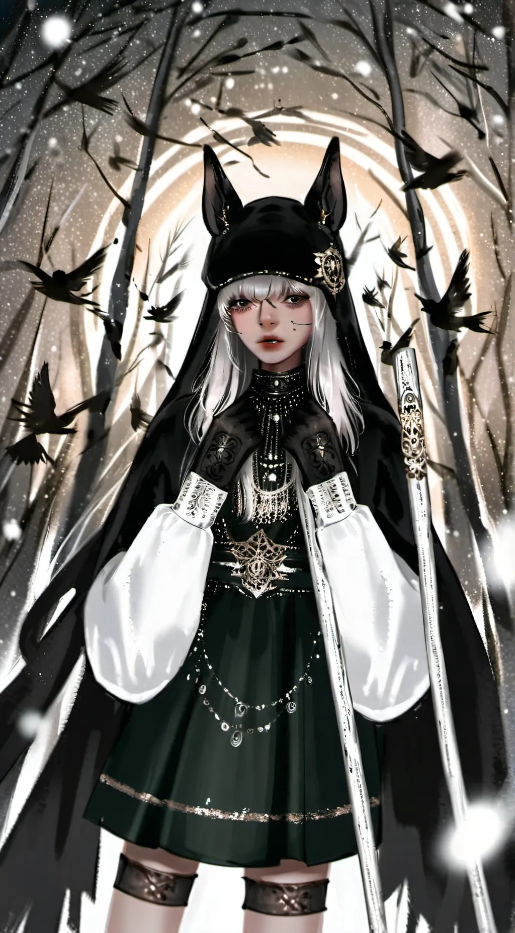 ai character: flower 🌹 background