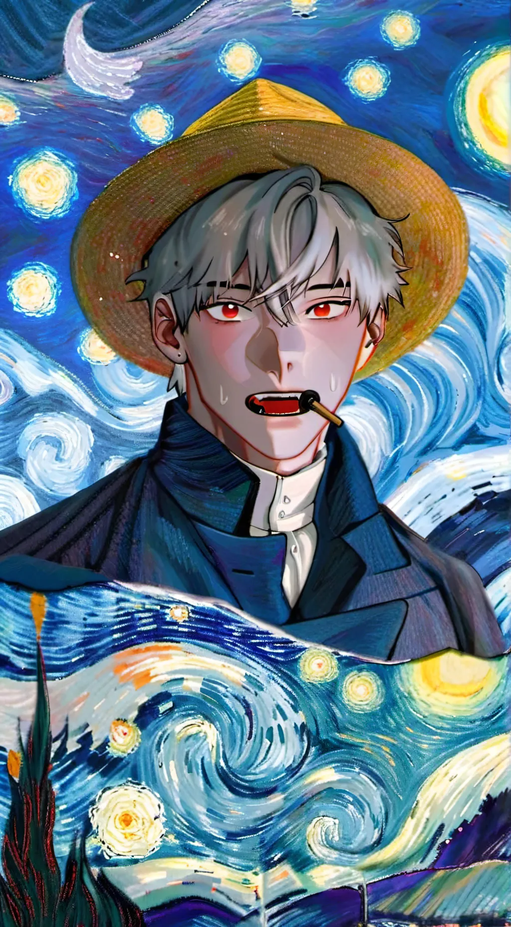 ai character: MHA SLEEPOVER!!! background