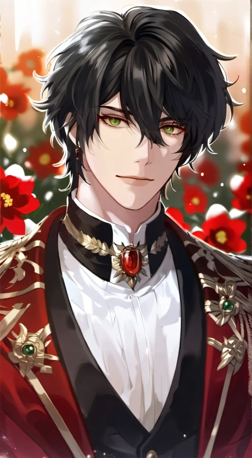 ai character: Leon background