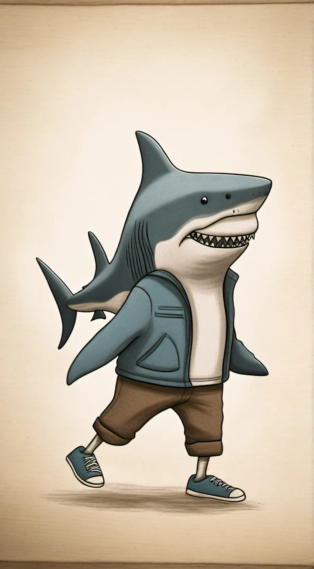 ai character: TRALALERO TRALALA  background