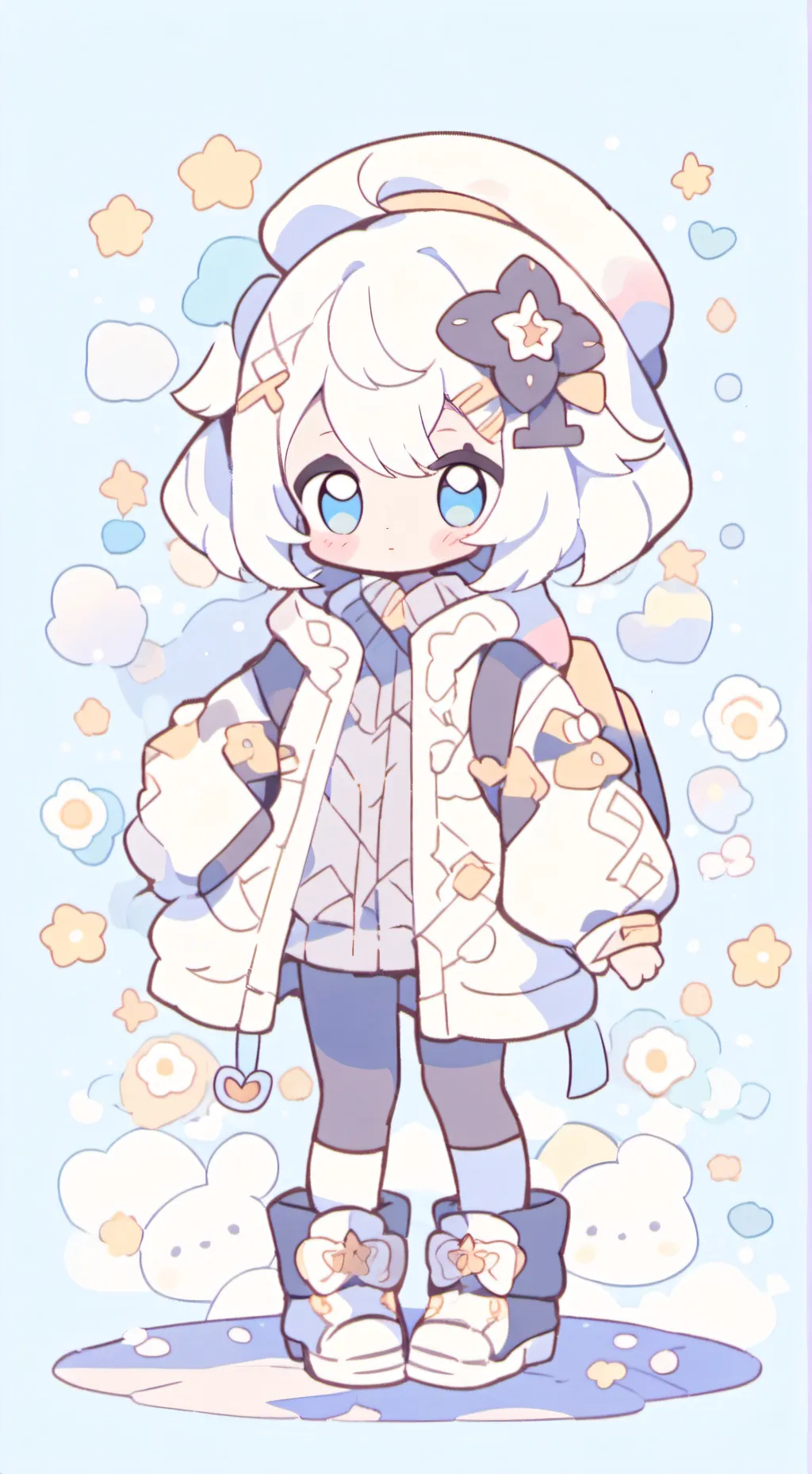 ai character: Daniela  background