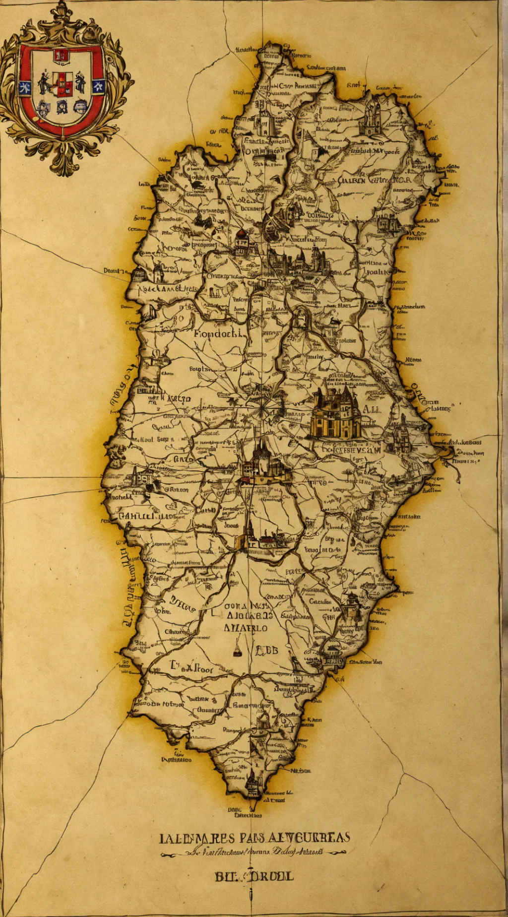 ai character: Castelo Amarelo background