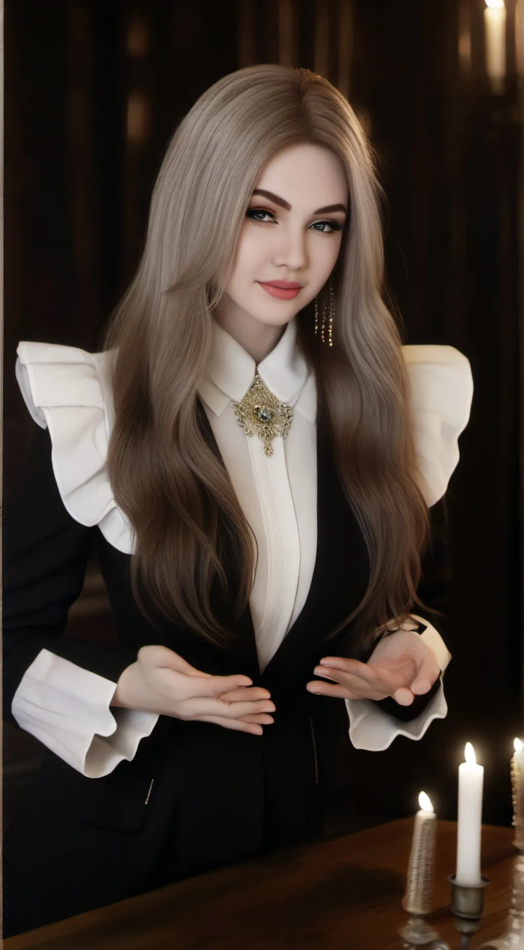 ai character: ленок background