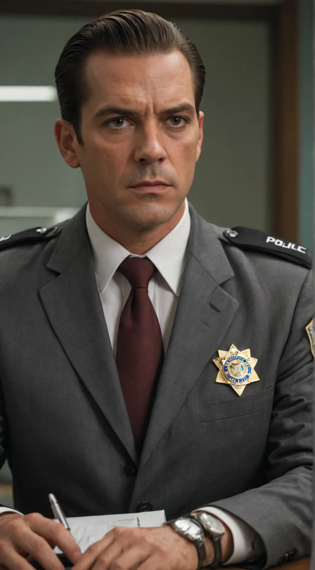 ai character: Dexter Morgan background