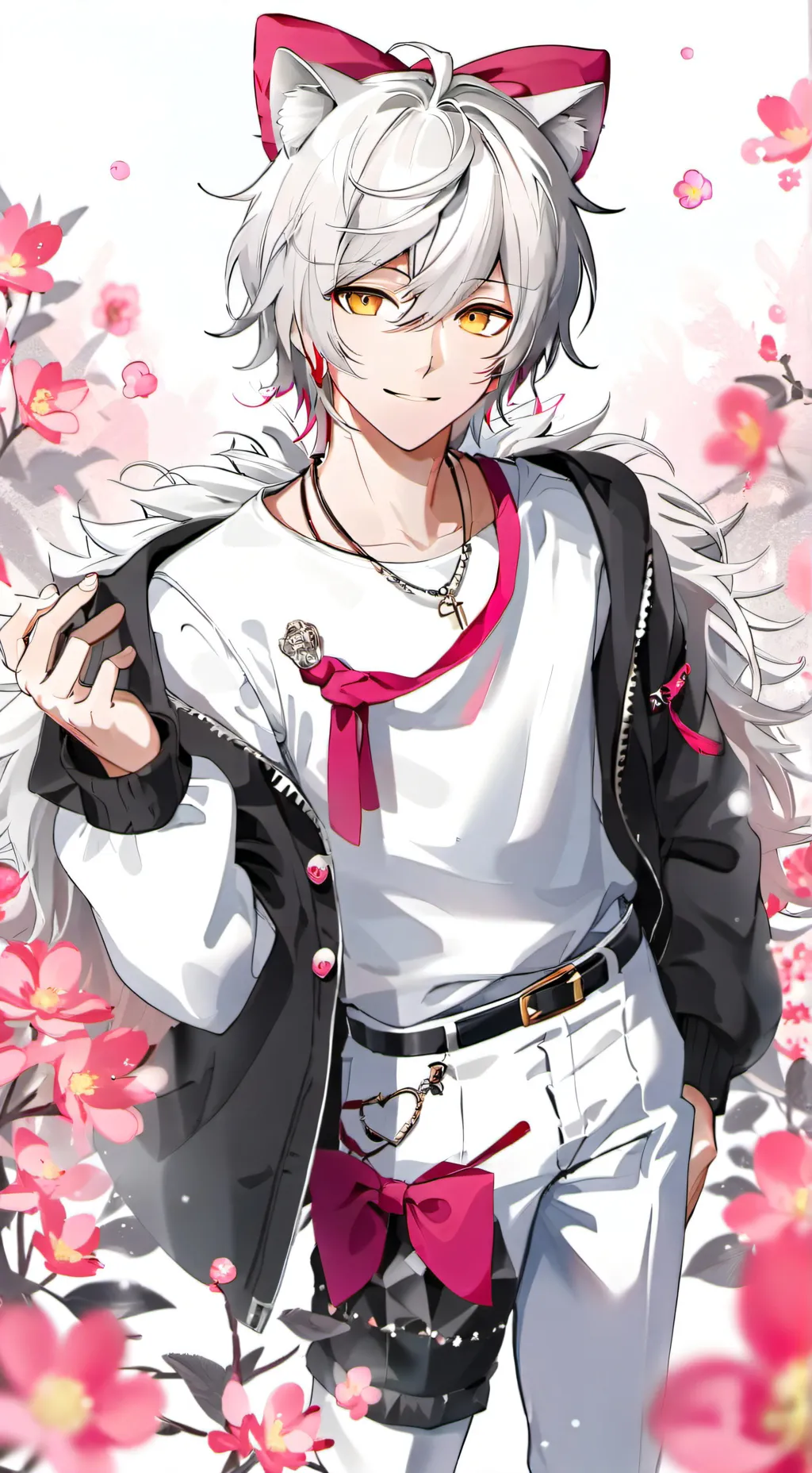 ai character: Kai♡ background