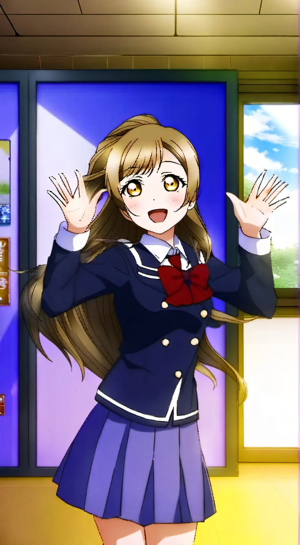 ai character: 南小鸟 background