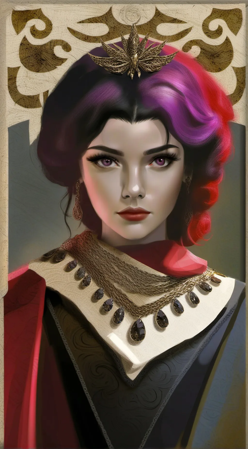 ai character: Queen Rosaline background