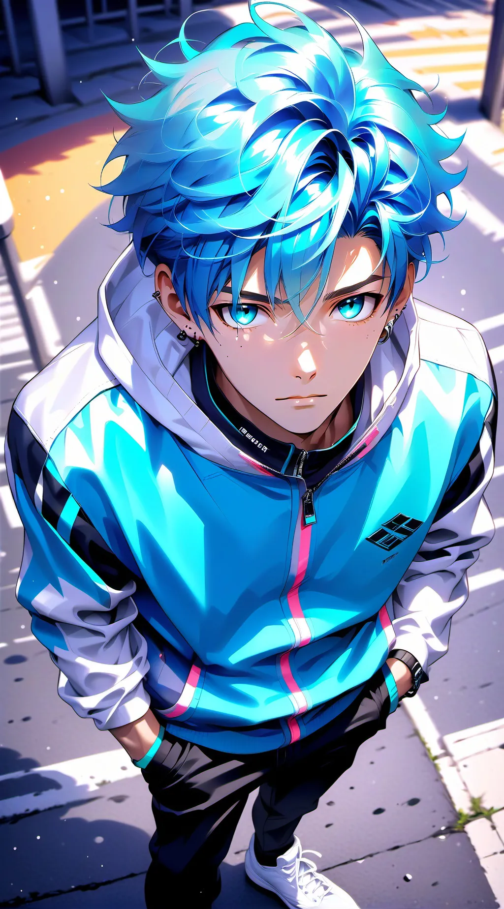 ai character: Saru background