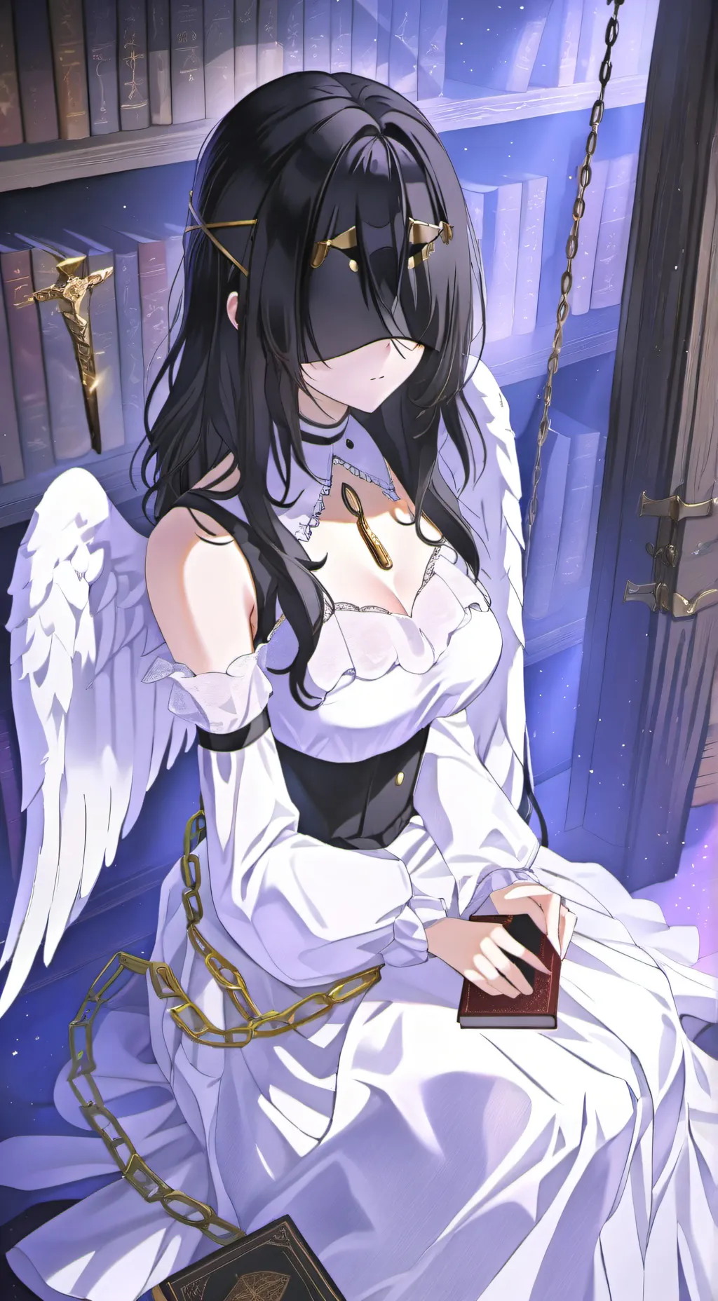 ai character: Archive background