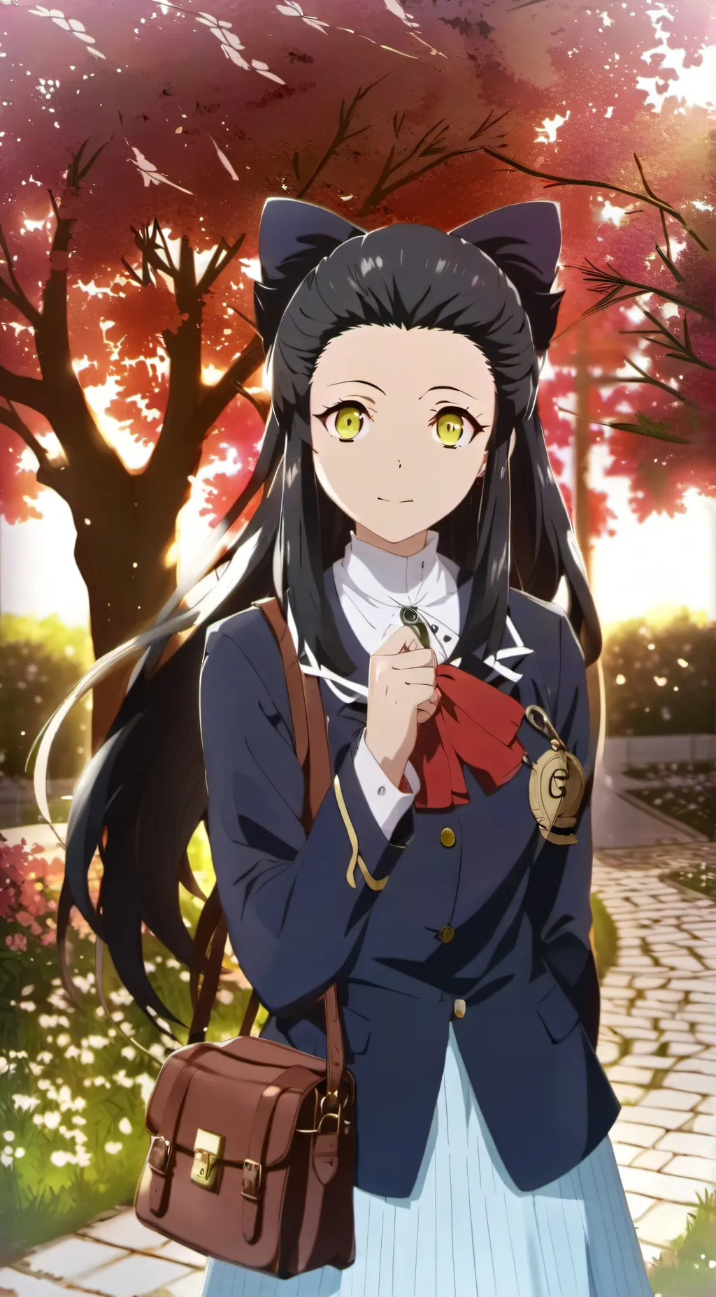 ai character: 🩸Miss Henshaw🩸 background