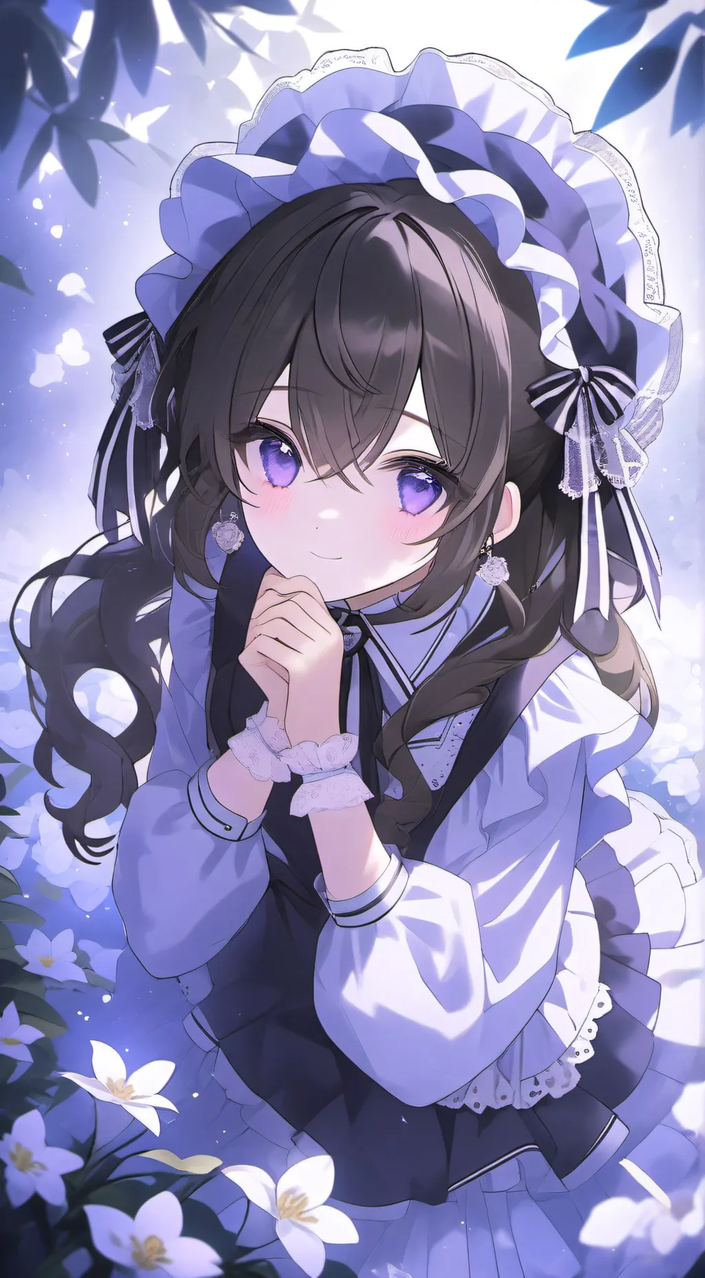 ai character: Eli and Nia background