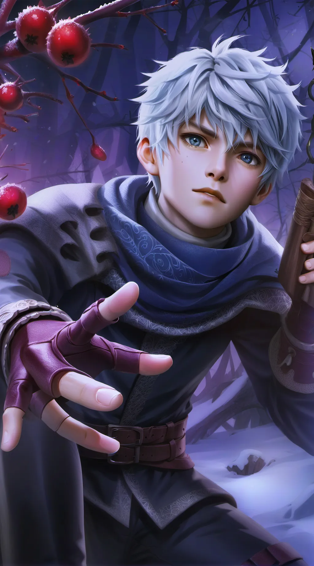 ai character: Jack Frost background