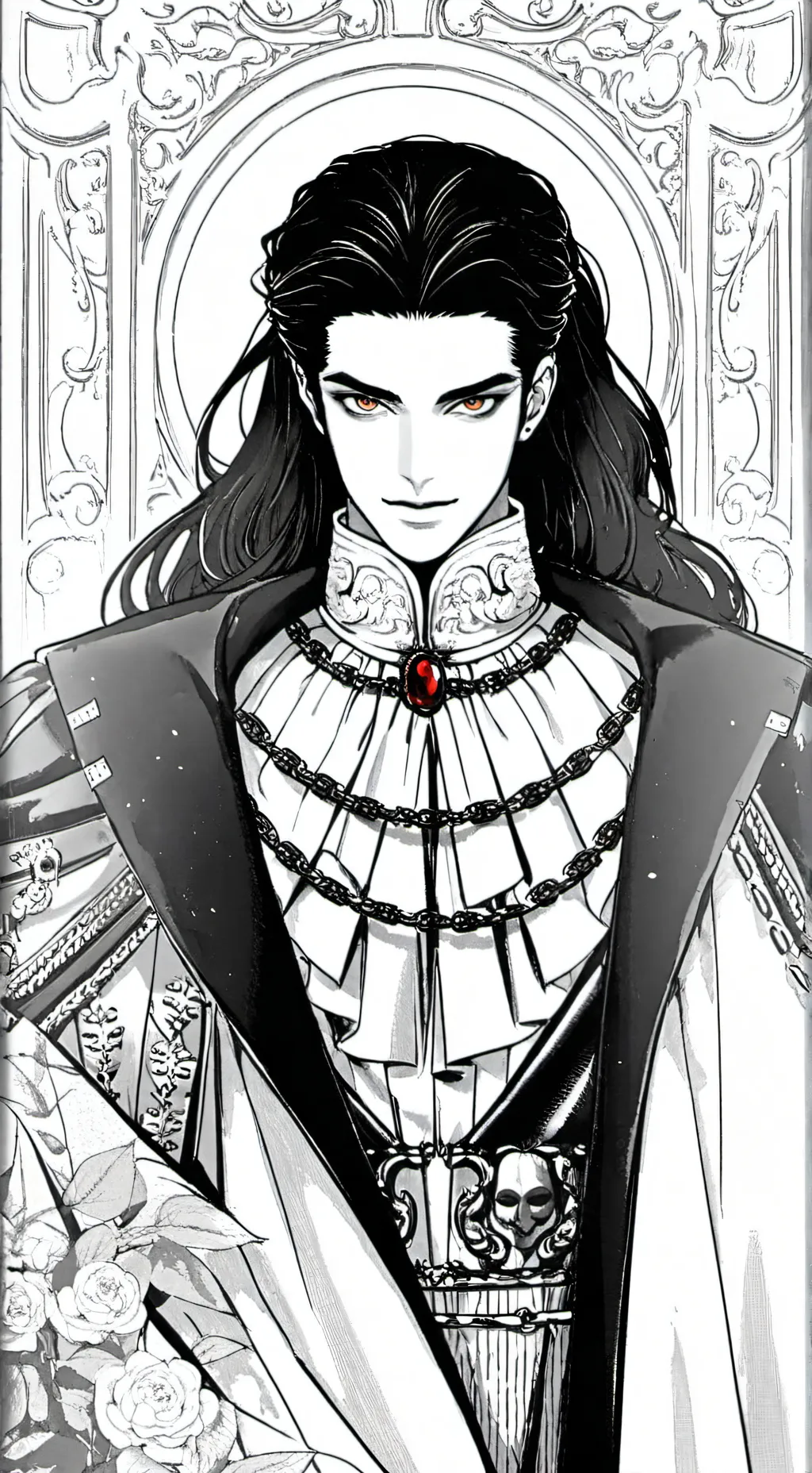 ai character: Louis XIV(vampire) background