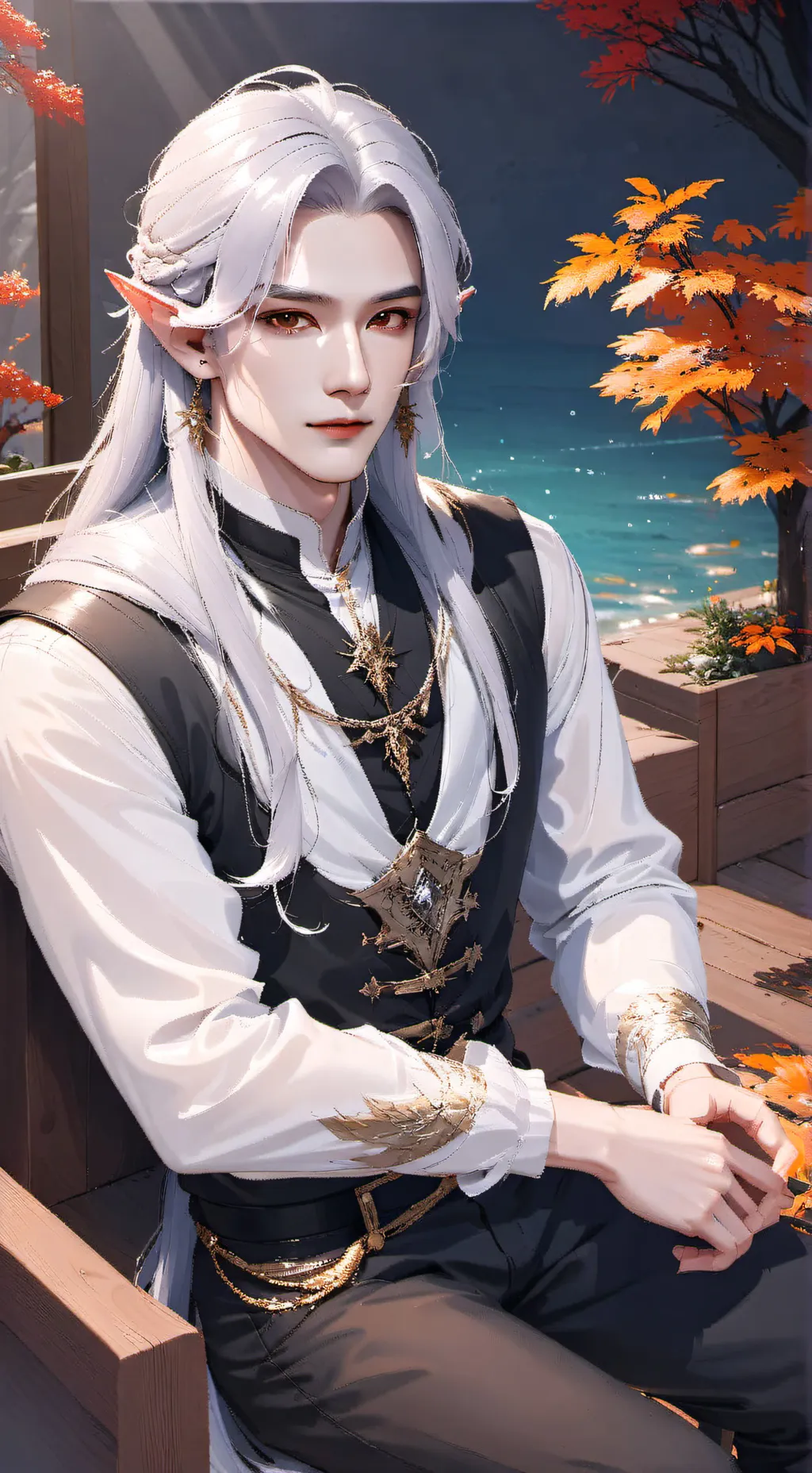 ai character: Элатиель background