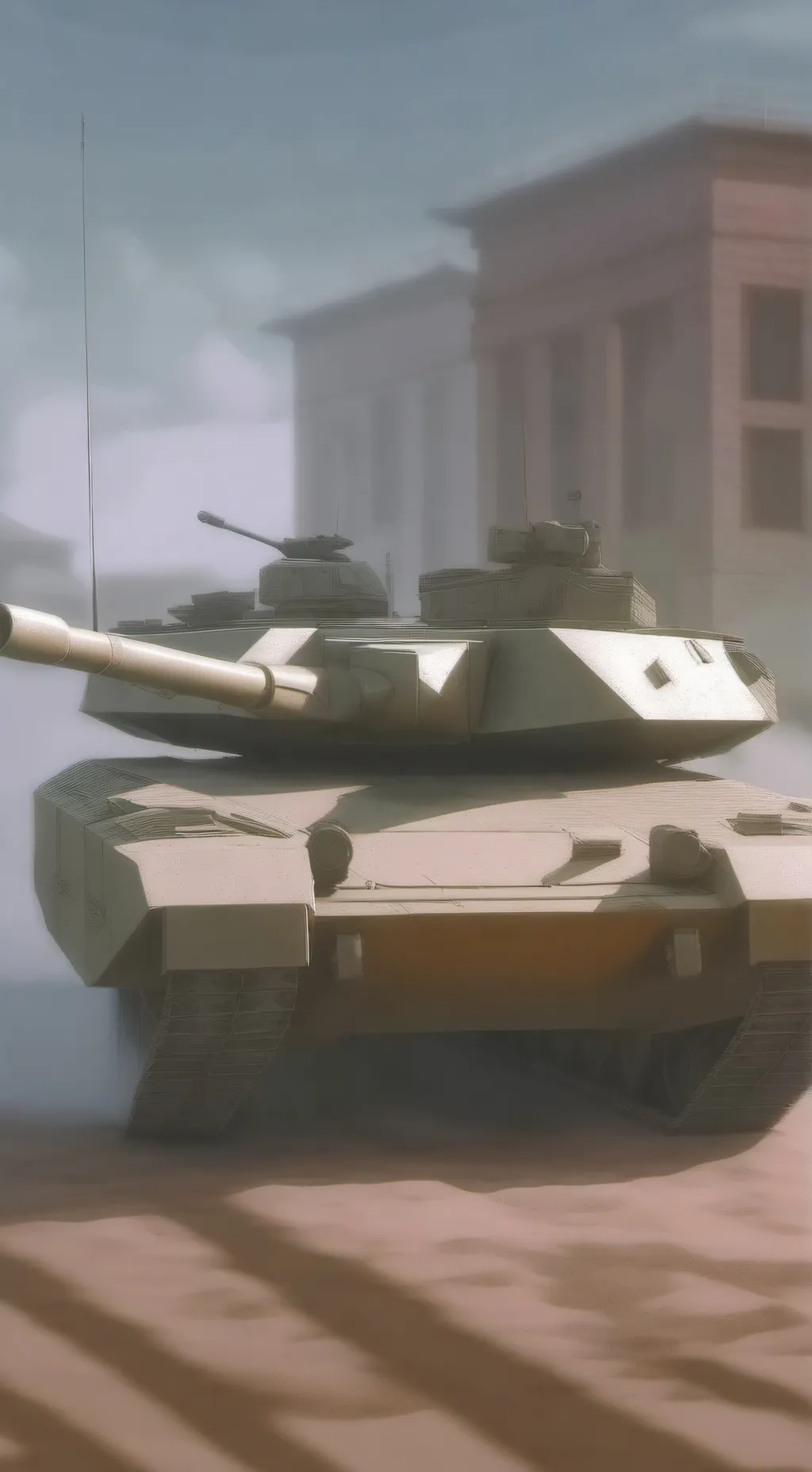 ai character: Hecu m1a1 Abrams  background