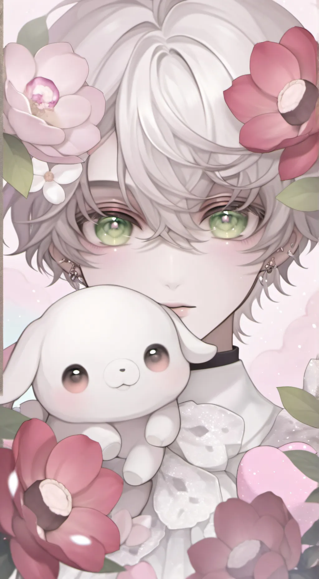ai character: ^=💌max💌=^ background