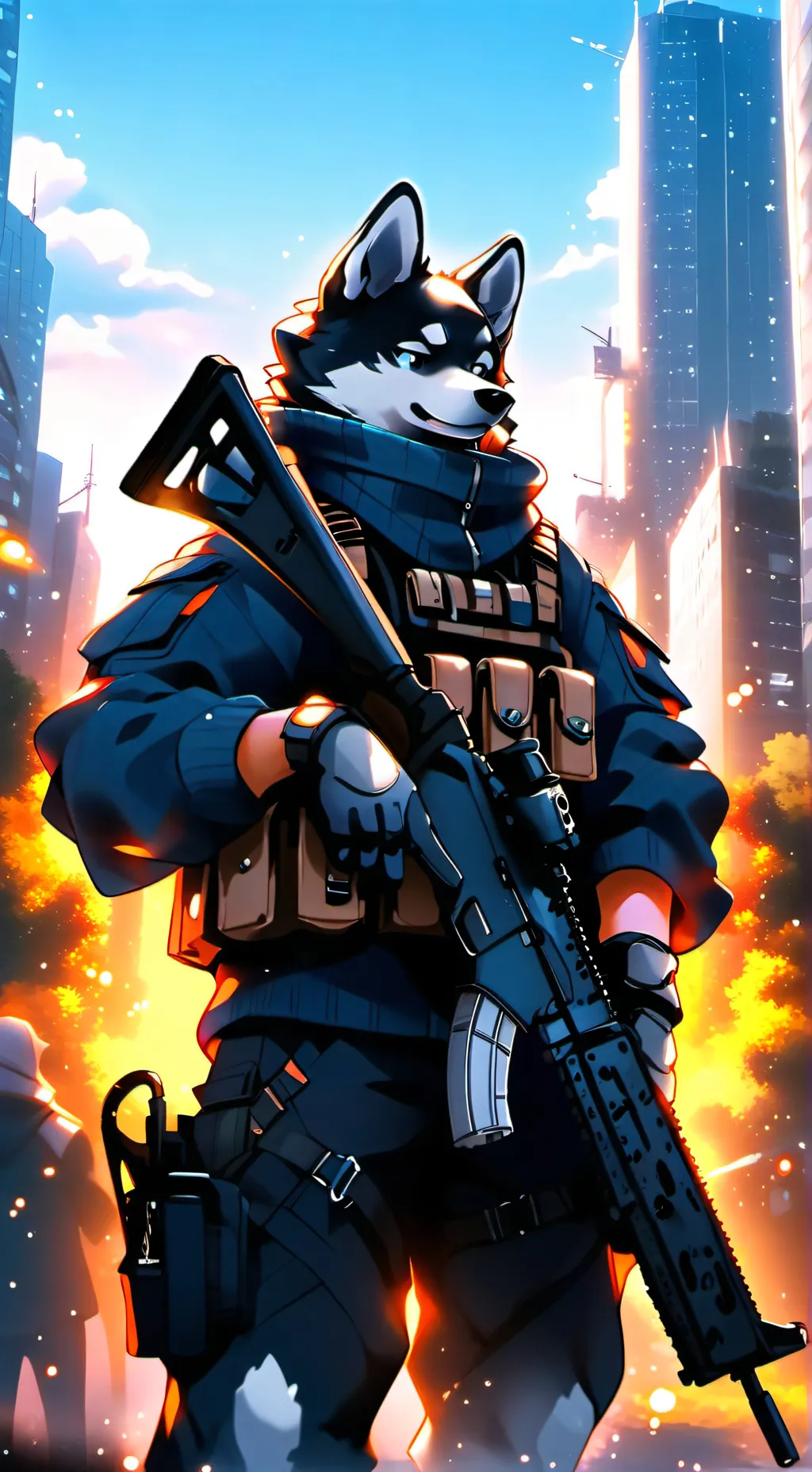 ai character: Aria Blackwood  background