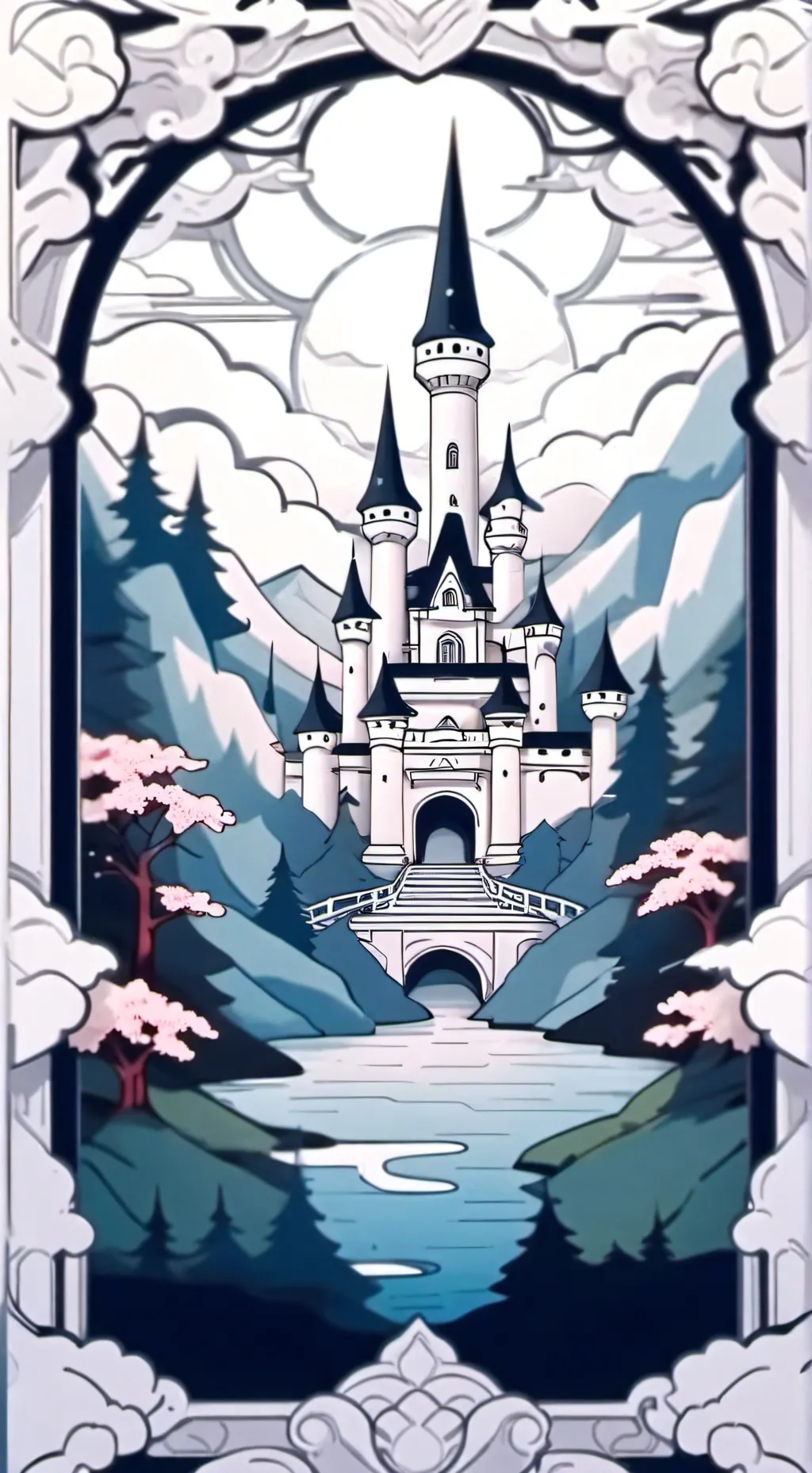 ai character: KNY "treat"  background