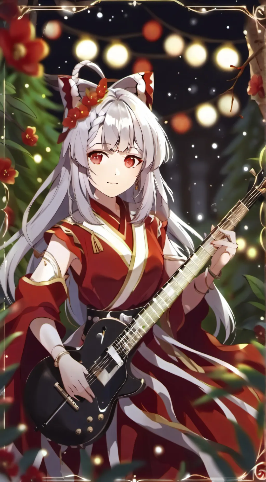 ai character: Ambre  background