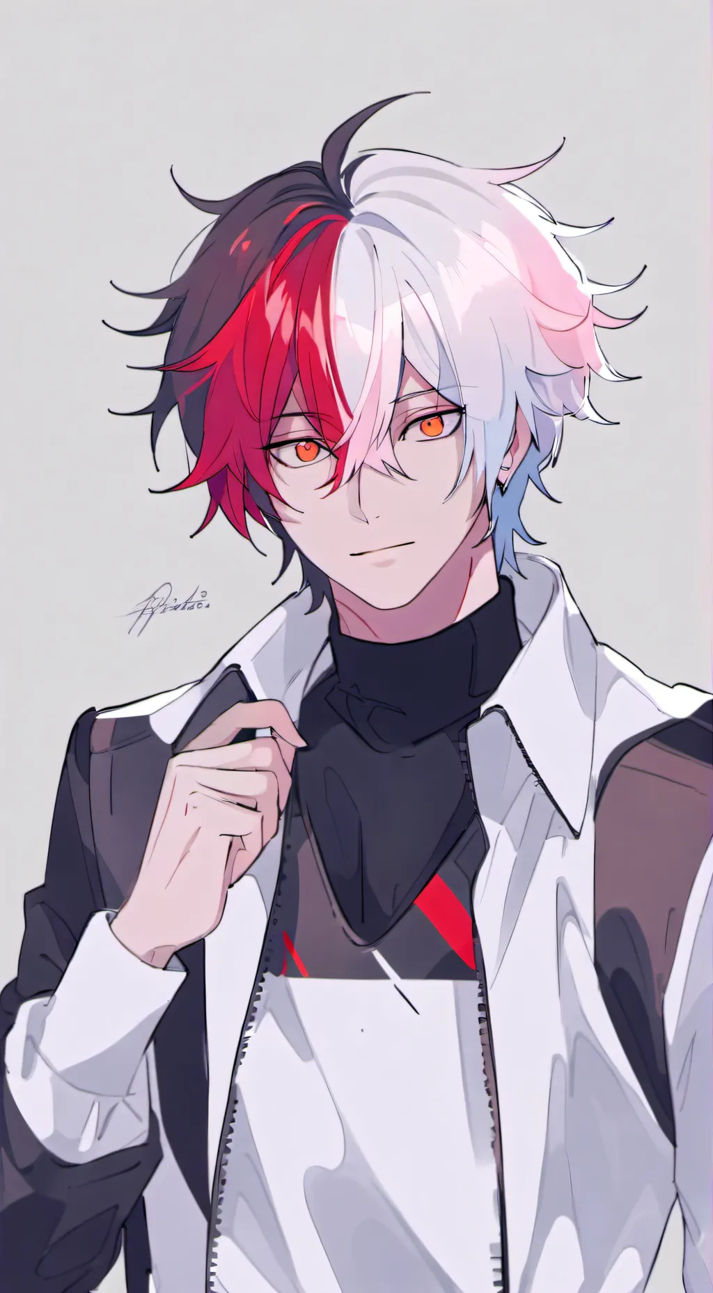 ai character: Shoto Todoroki  background