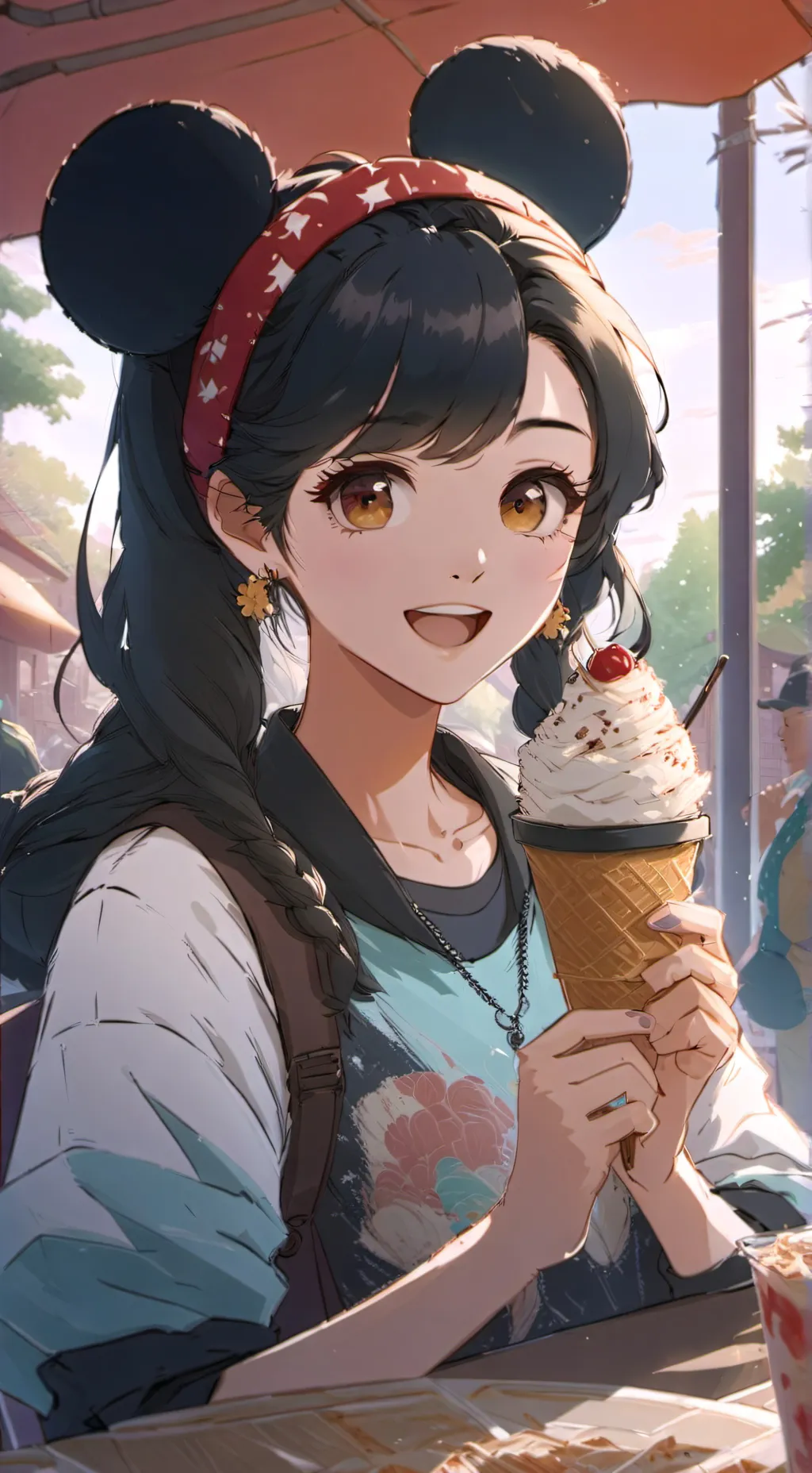 ai character: Ally background