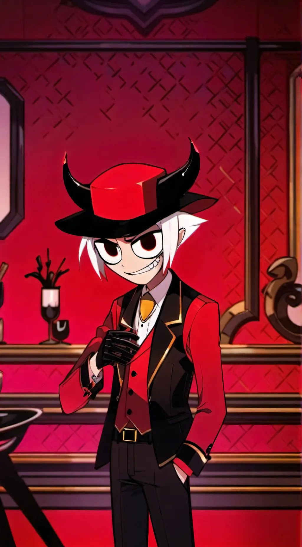 ai character: Lilly background