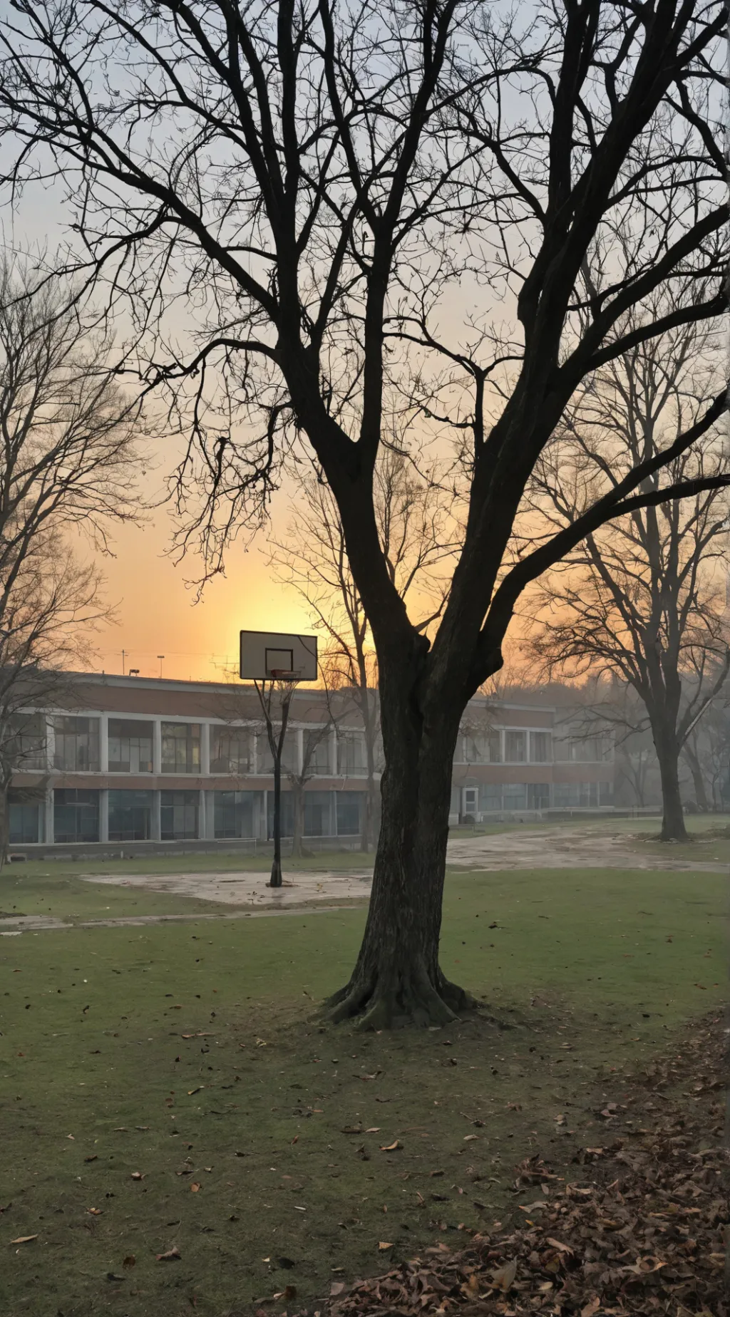 ai character: Elementary school  background