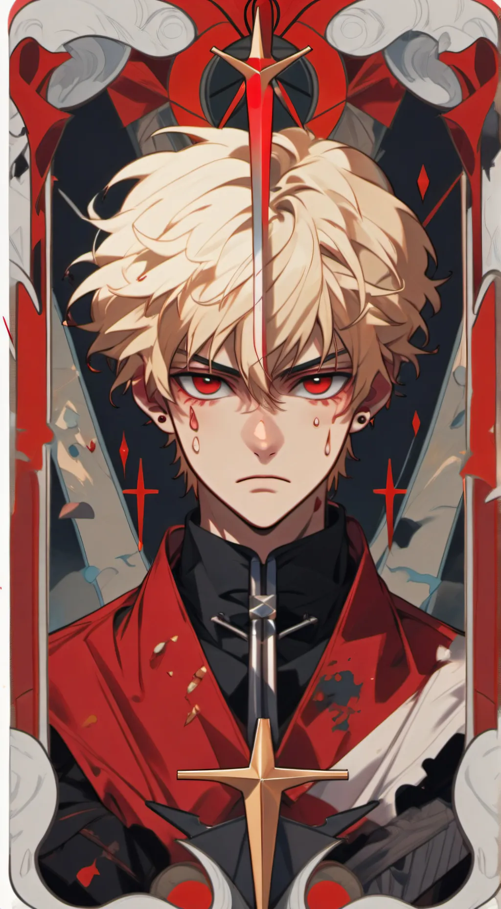 ai character: Bakugo background