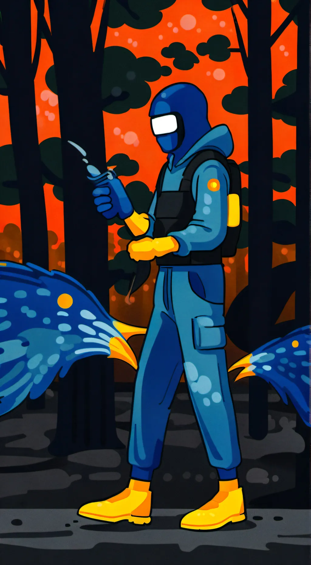 ai character: among us imposteur background