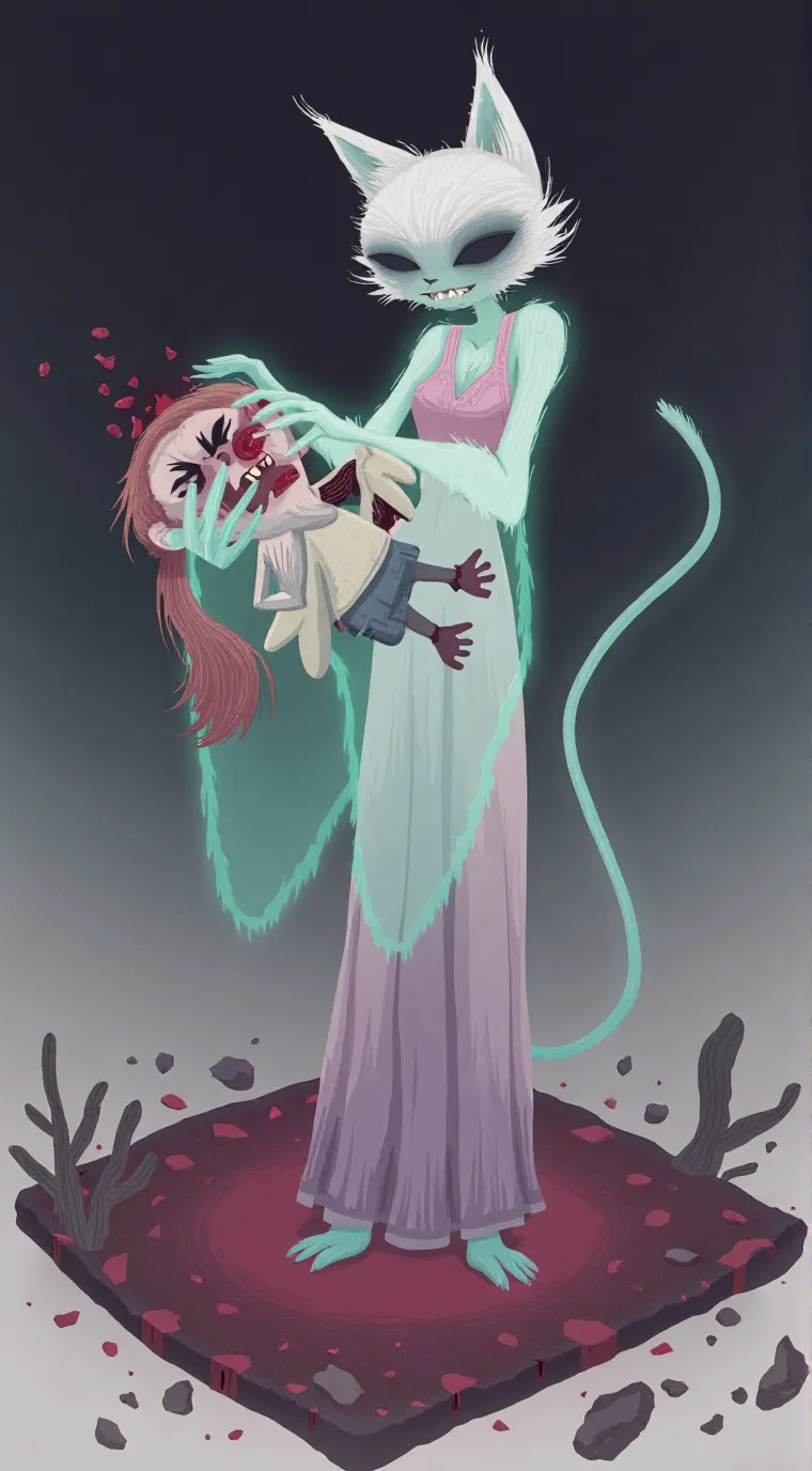 ai character: how we've fallen  background